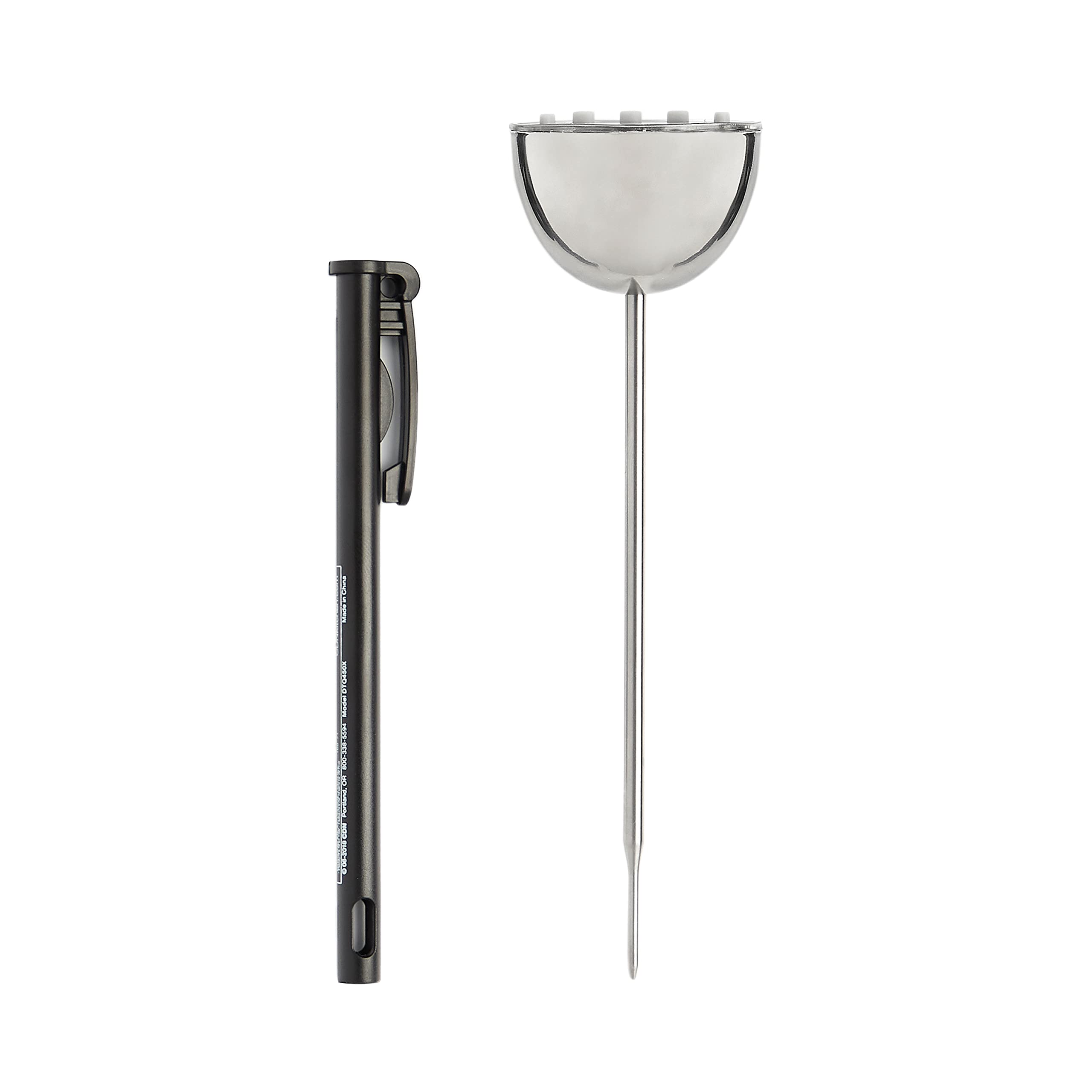 Cdn Thin Tip Thermometer | Proaccurate, 4.75 Stem, Digital, Hold, Max, Waterproof, Nsf Certified, Ideal For Cooking, Brewing -