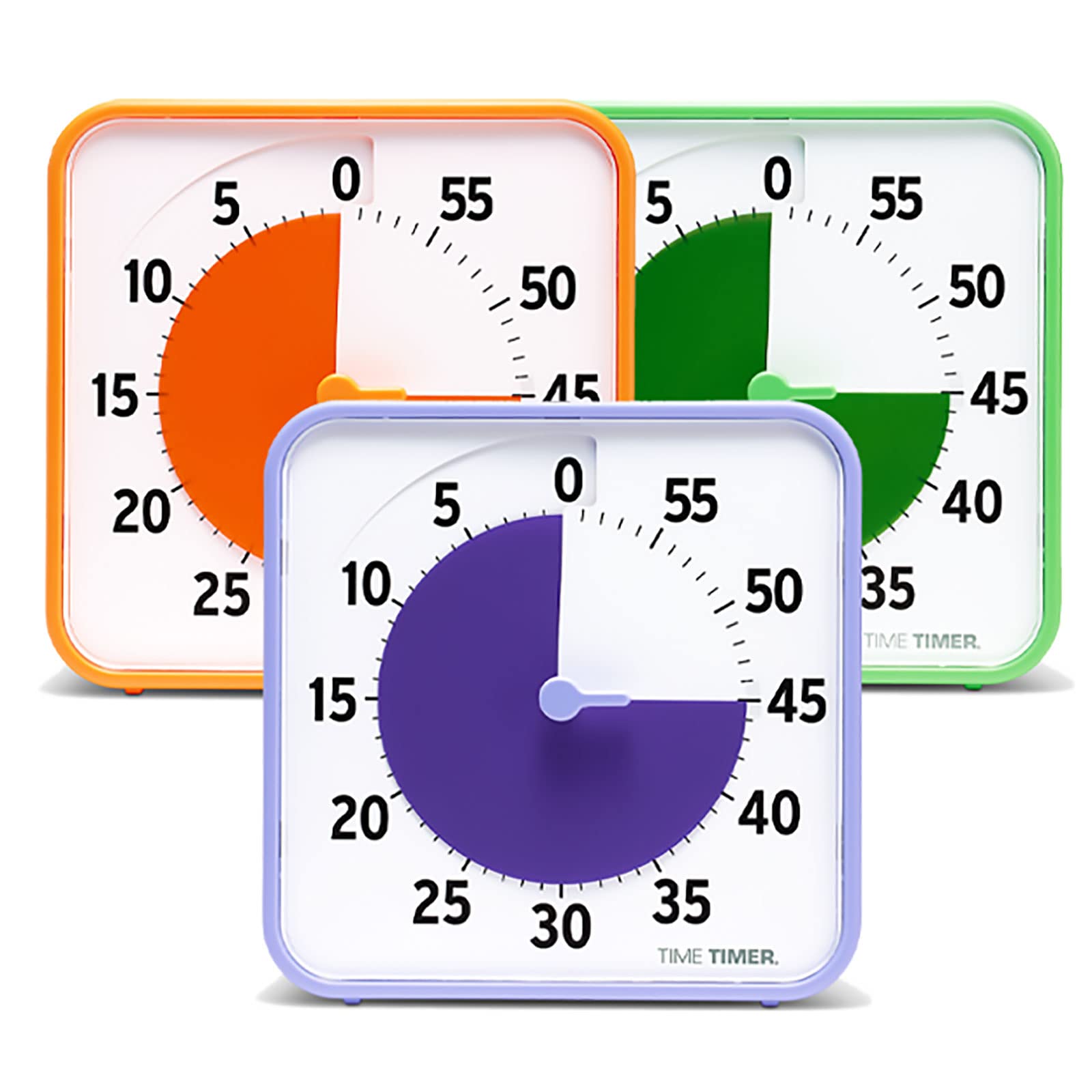 8IN TIMER 3 SECONDARY COLORS SET