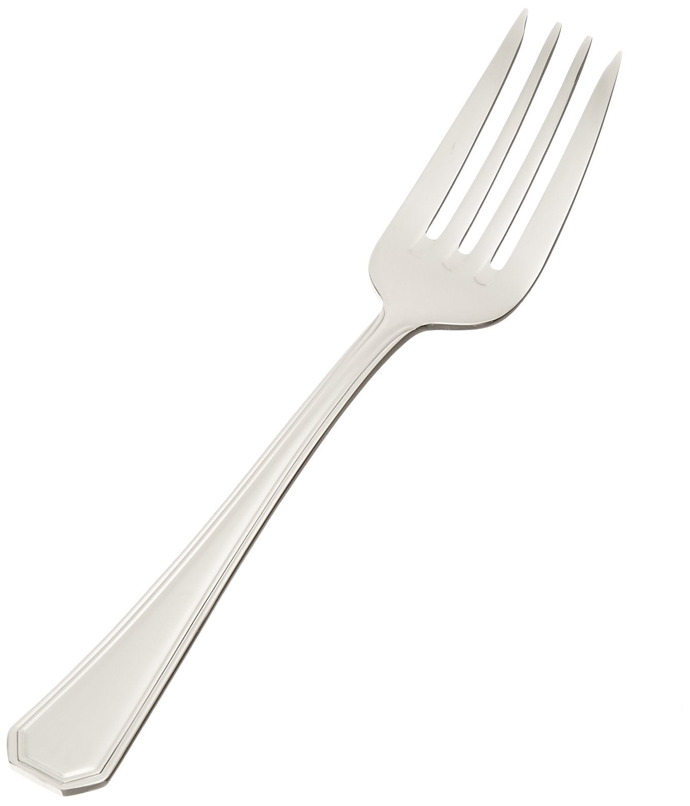 Winco 12-Piece Victoria Salad Fork Set, 18-8 Stainless Steel,Silver