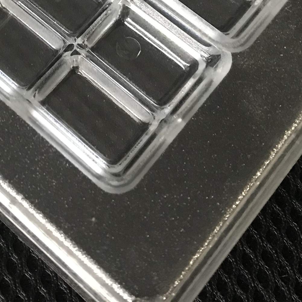 2-Line Polycarbonate Bar Chocolate Mold Diy Chocolate Tools