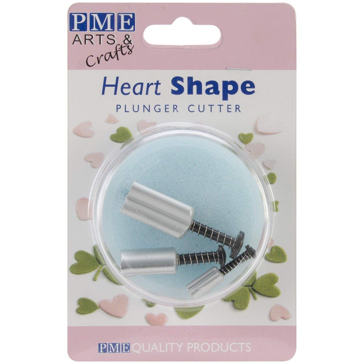 Pme Plunger Cutters, Heart Shape, 3-Pack