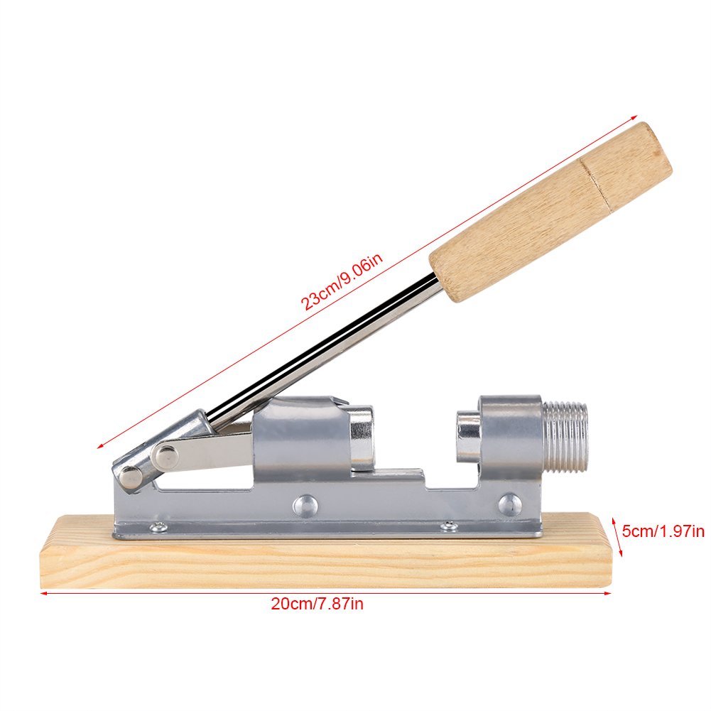 1Pcs 304 Stainless Steel Walnut Pliers 2 In 1 Quick Chestnut Clip Metal Nut Cracker Sheller With Wood Handle For Cracking Walnut