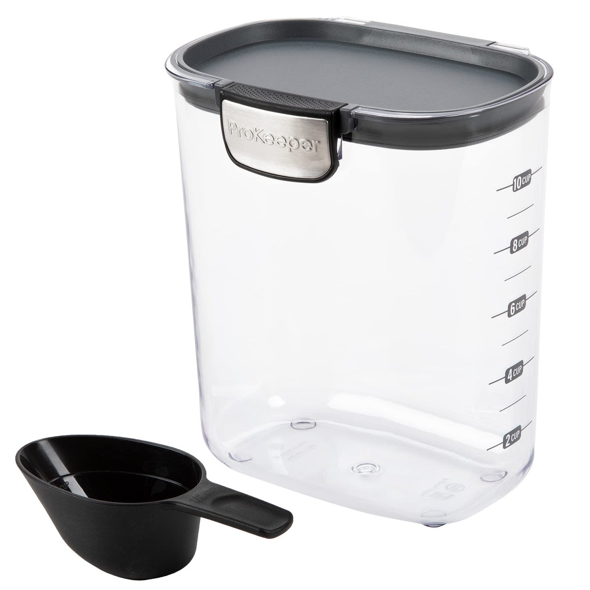 Prokeeper 2.5 Quart Grain Keeper Multipurpose Airtight Stackable Food ...