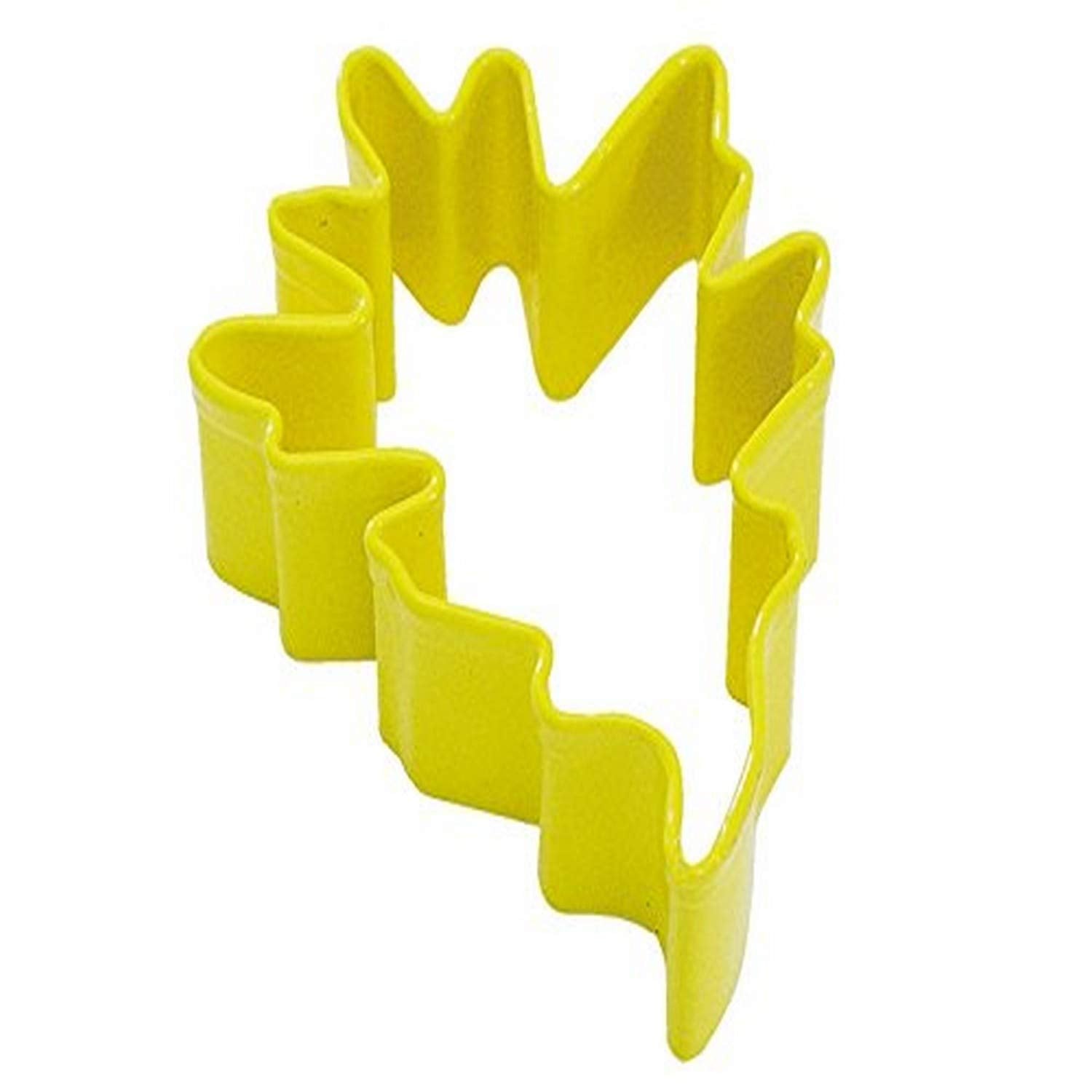 Cybrtrayd R&M Pin Oak Leaf Durable Cookie Cutter, 3.5-Inch, Yellow, Bulk Lot Of 12