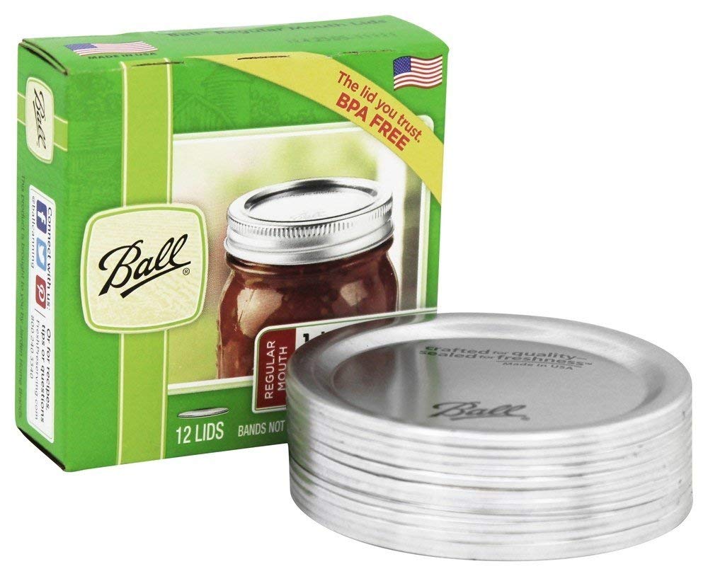 Ball Regular Mouth Lids 12 Count