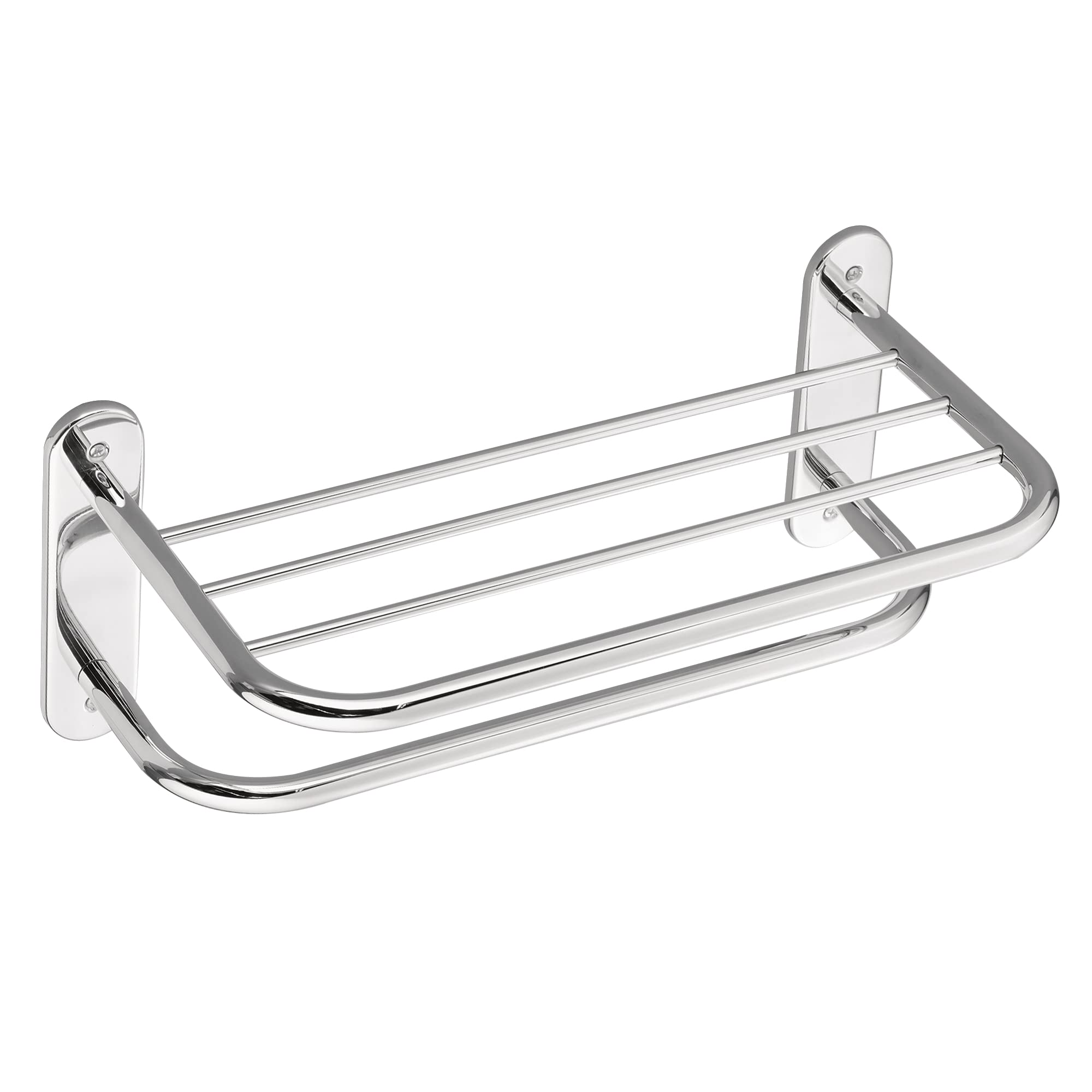 Moen 5207-181Ch Donner Commercial 18-Inch Towel-Bar With Shelf, Chrome