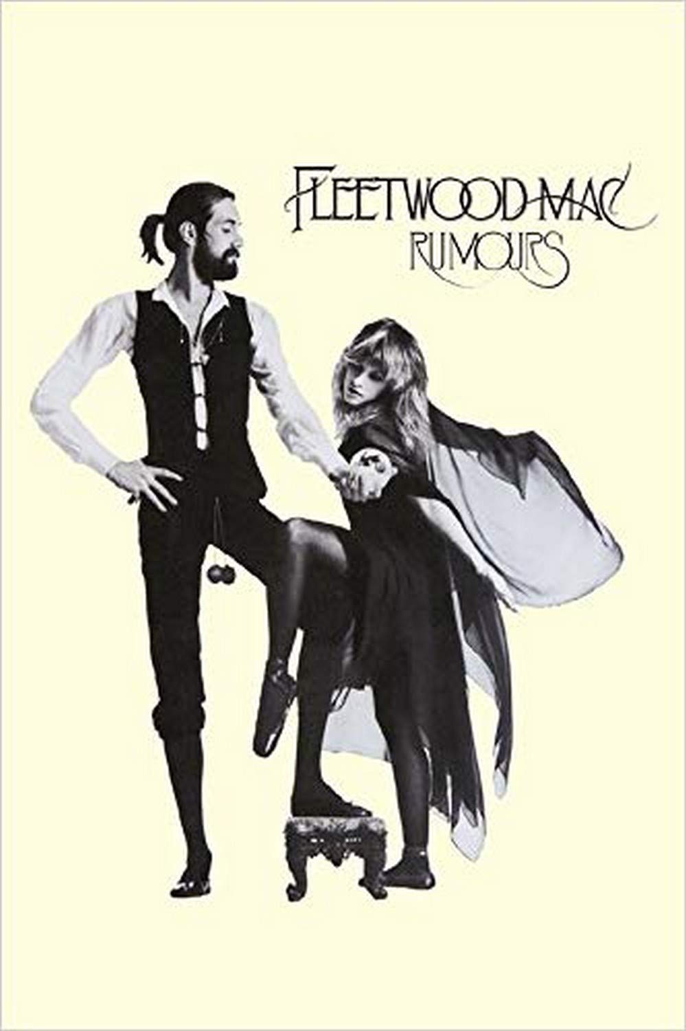 BUY ART FOR LESS Officially Licensed Fleetwood Mac Rumours 1977 24 x 36 Inch Music Art Poster - Decorative Print - Poster Paper - Ready to Frame