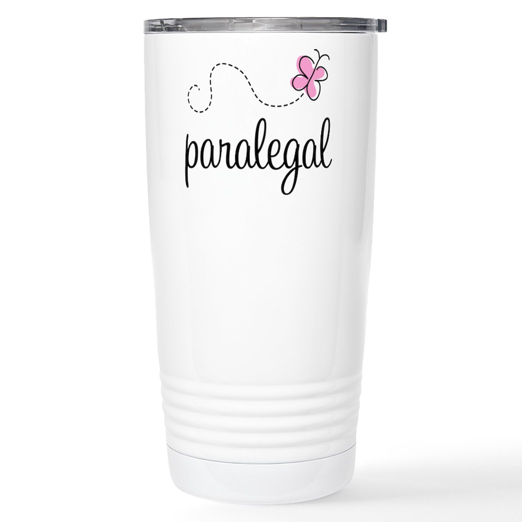 Cafepress Pretty Paralegal Stainless Steel Travel Mug 20 Oz. Insulated Stainless Steel Coffee Tumbler