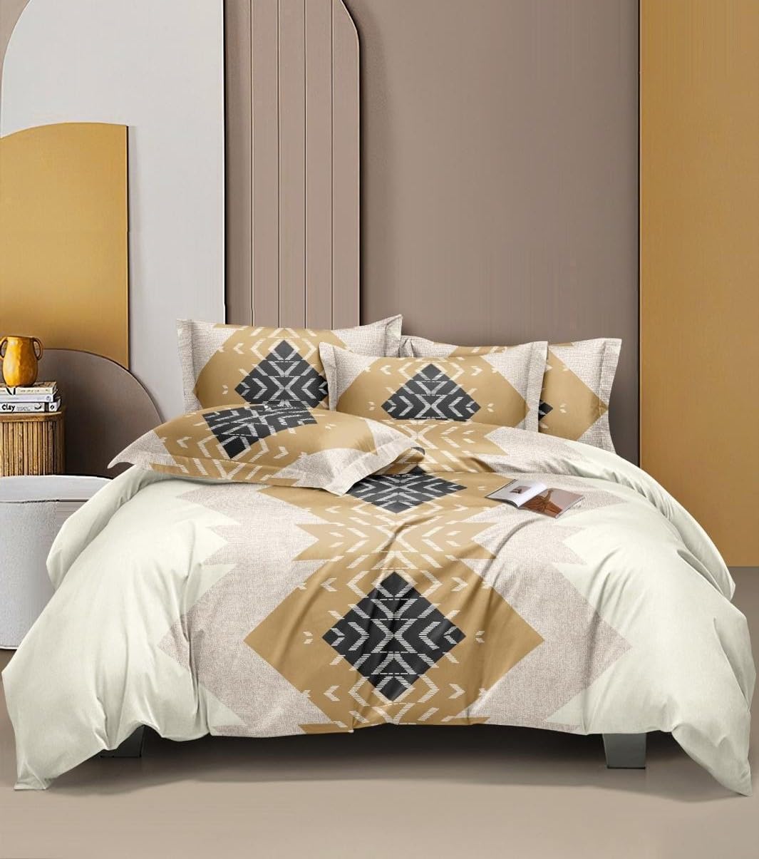 Vivea Reserve 300 Tc Glace Cotton Soft Single Bed Rajai Cover Ii Duvet Cover Ii Blanket Cover Ii Comforter Cover Ii Quilt Cover 