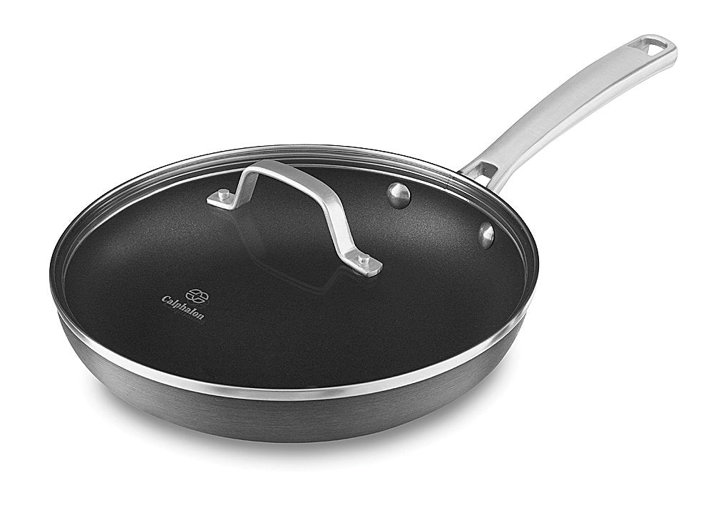 Calphalon Non Stick Stainless Steel Frying Pan, Grey, 1 Piece