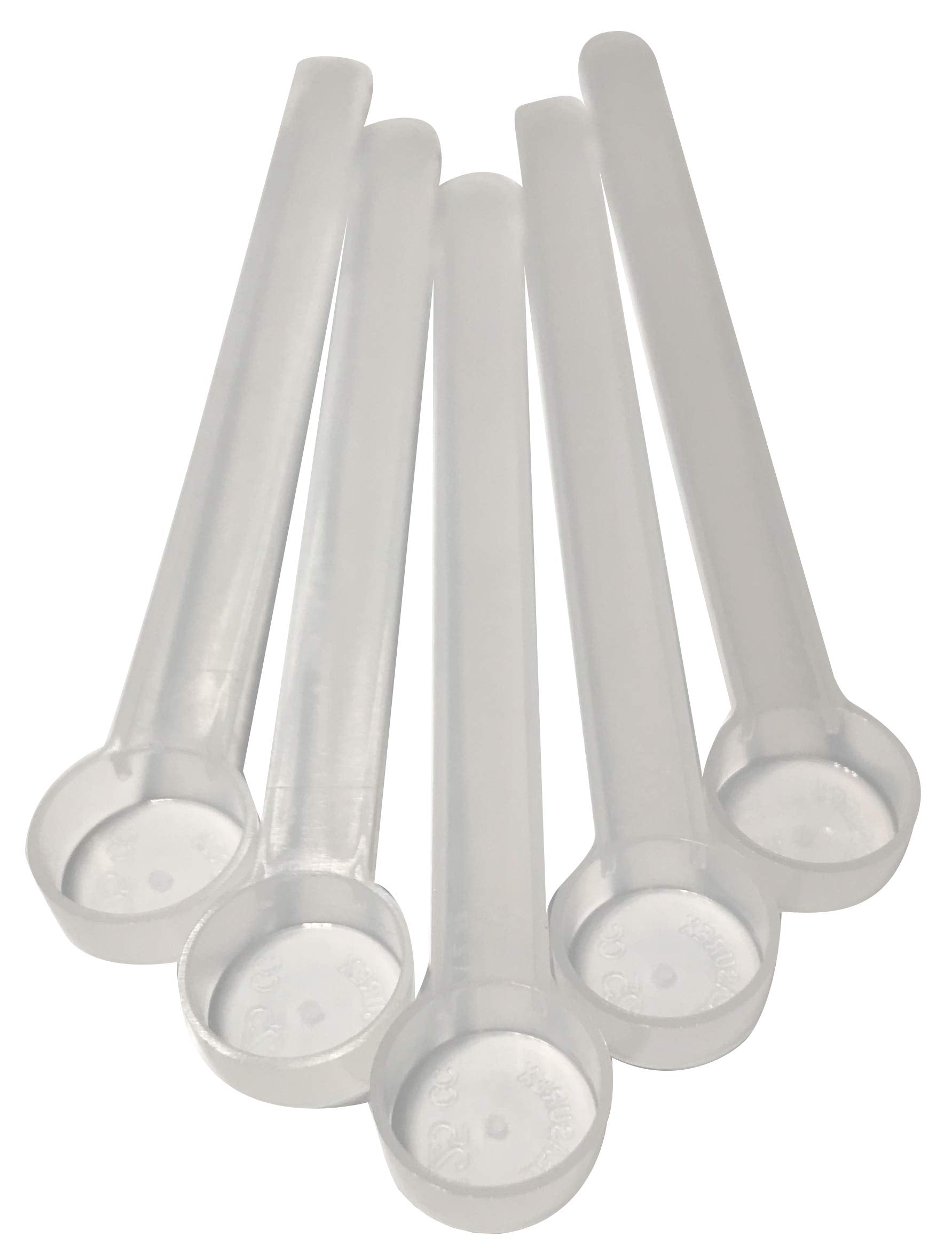 1/2 Teaspoon (2.5 Ml) Long Handle Scoop For Measuring Coffee, Pet Food, Grains, Protein, Spices And Other Dry Goods (Pack Of 5)
