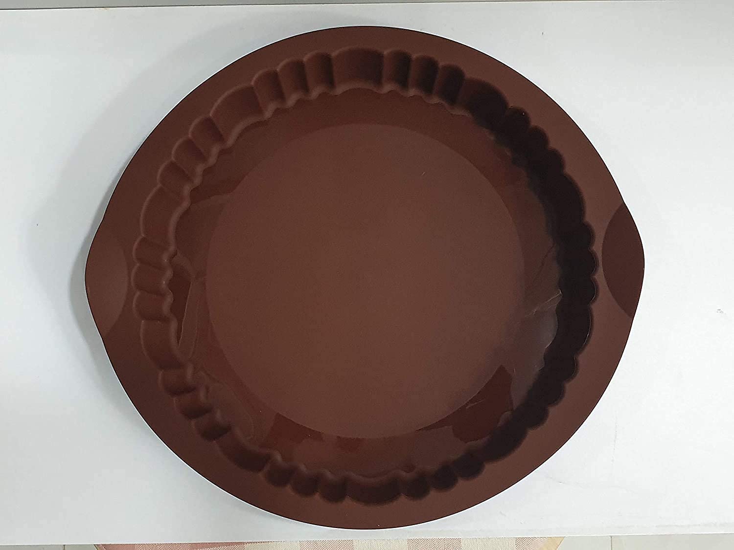 Portible Silicone Cake Mould Heavy Material for Cake Maker (Pack of 1).