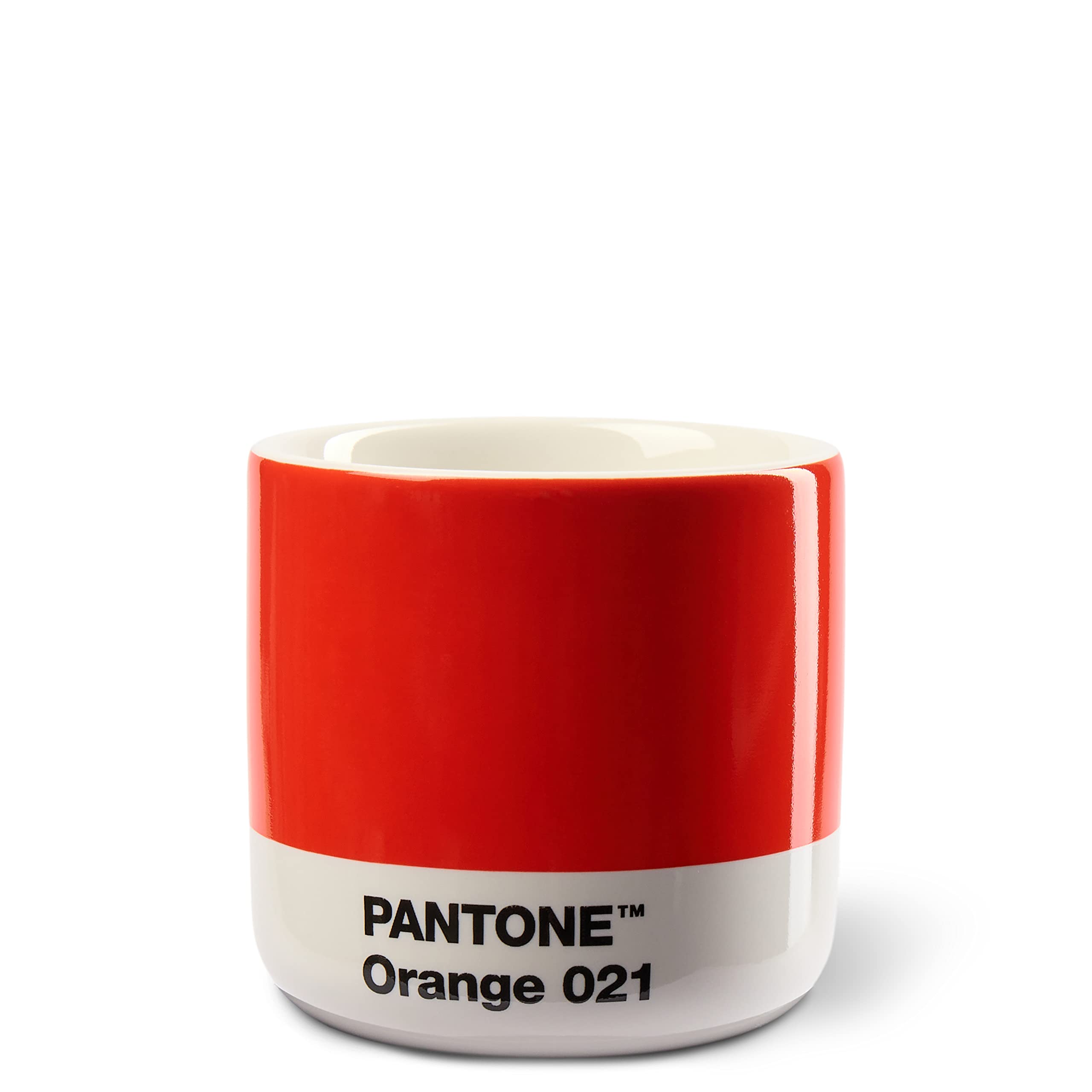 Copenhagen design Pantone Machiato Cup 100ml, Orange, one Size