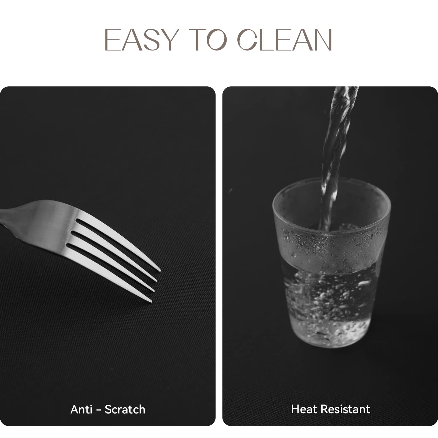 Romanstile Square Tablecloth,2 Pack 54 X 54 Inch, Stain And Wrinkle Resistant Washable Polyester Table Cover For Dining Table An