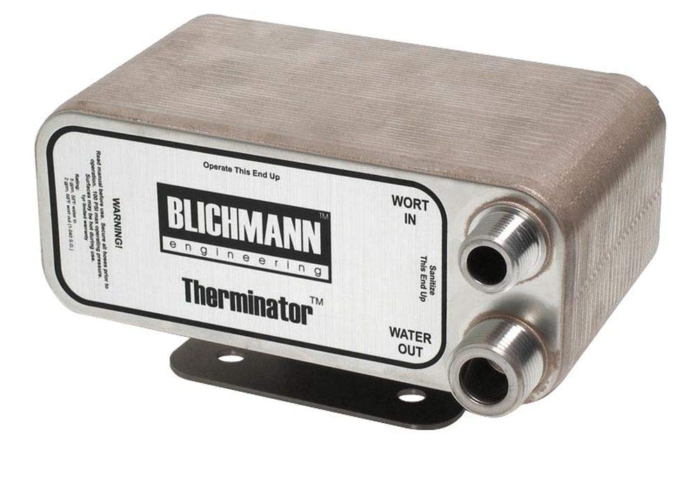 Blichmann Therminator Stainless Wort Chiller W/ Therminator Backflush Assembly