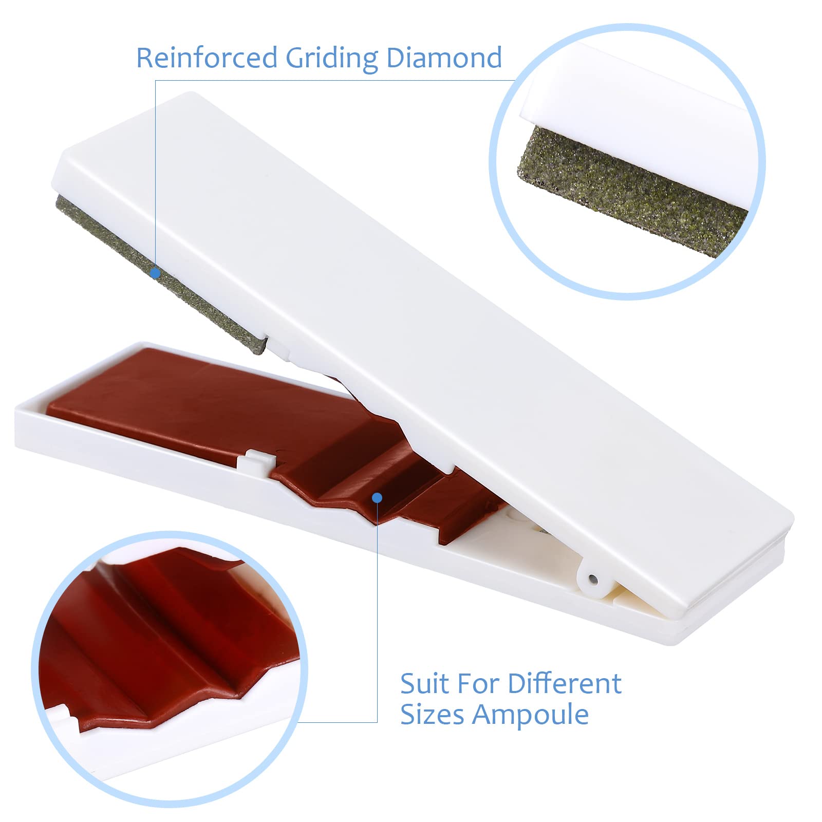 Baluue 1Pcs Ampoule Bottle Opener, Glass Bottle Opening Tool For Easy Operation, Stylish Design Easy To Opening Glass Ampoule Bo