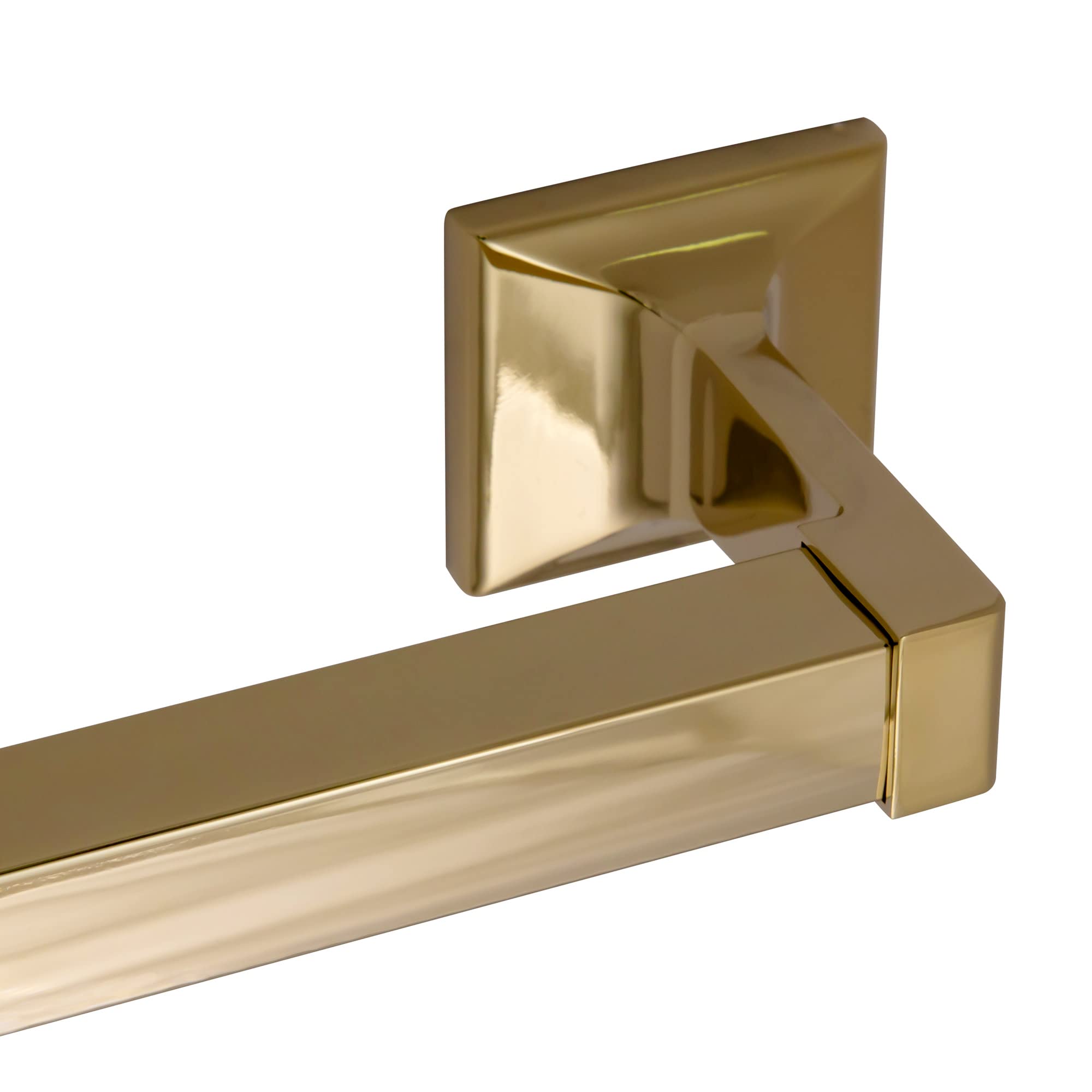 Design House 533273 Millbridge 24-Inch Towel Bar, Polished Brass