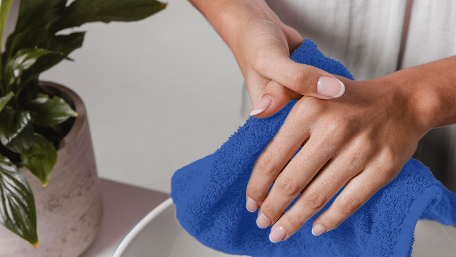 Avalon Towels Cotton Washcloths - (Pack of 24) Size 12x12 Inches Premium Ring Spun  Super Absorbent  Soft Face Towels  Gym Towels  Hotel and Spa Quality  Reusable Multipurpose Towels (Blue)