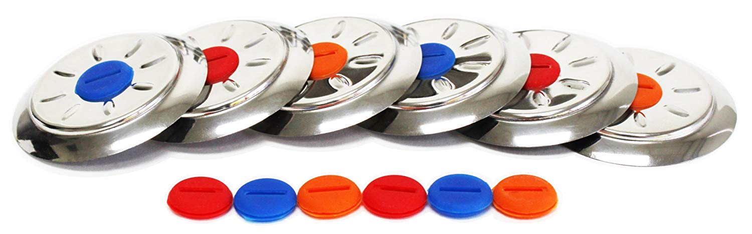 Onyx 18/8 Stainless Steel Popsicle Mold, Set Of 6