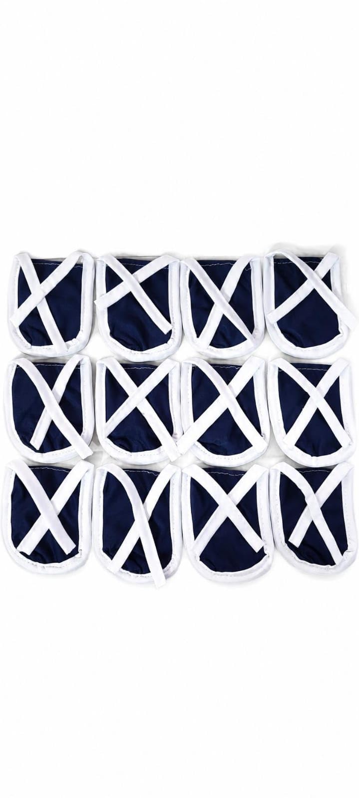 Alokaa (Pack Of 12) New Heavy Quality Reusable Cotton Water Filter Tap Cover Bag For Home Public Places Drinking Double Layered 