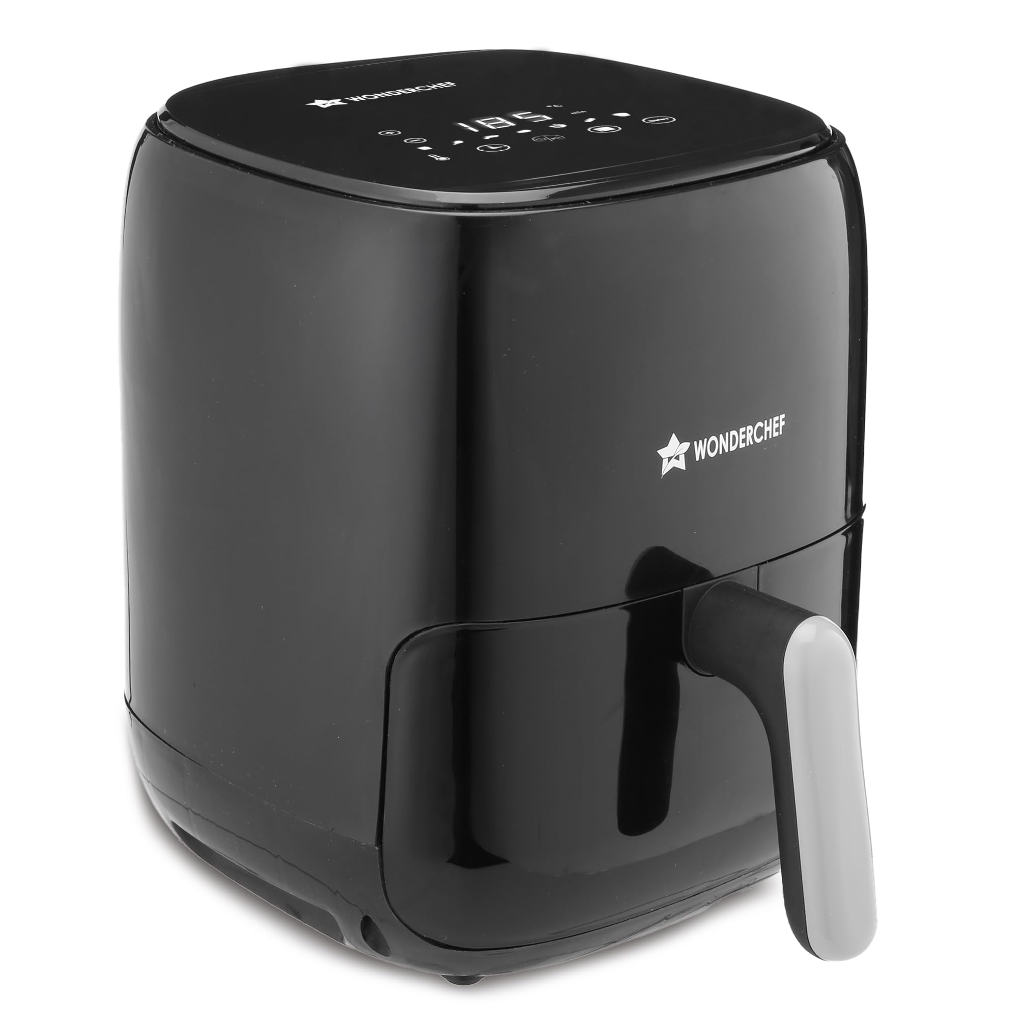 Wonderchef Neo Digital Air Fryer | 1000W, 2 Litres | Rapid Air Technology | Non-Stick Basket | Auto Shut-Off | Touch Screen | Fr