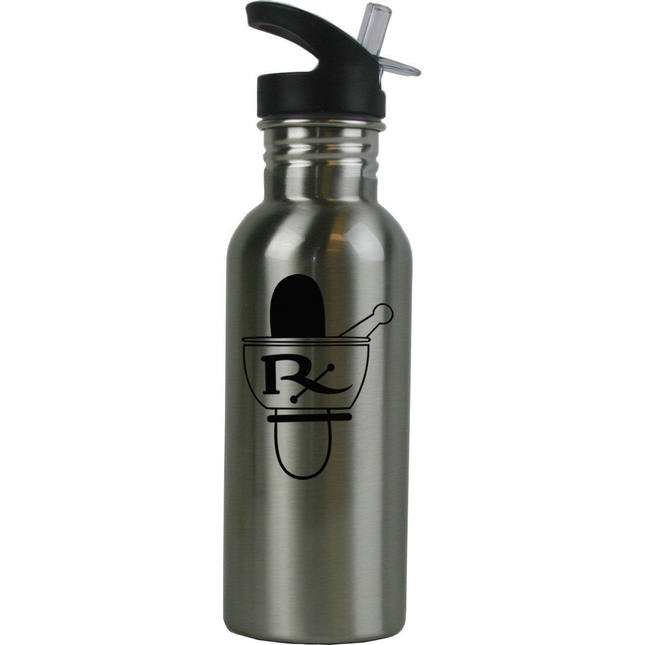 Personalized Custom Pharmacist Stainless Steel Water Bottle With Straw Top 20 Ounce Sport Water Bottle Customizable