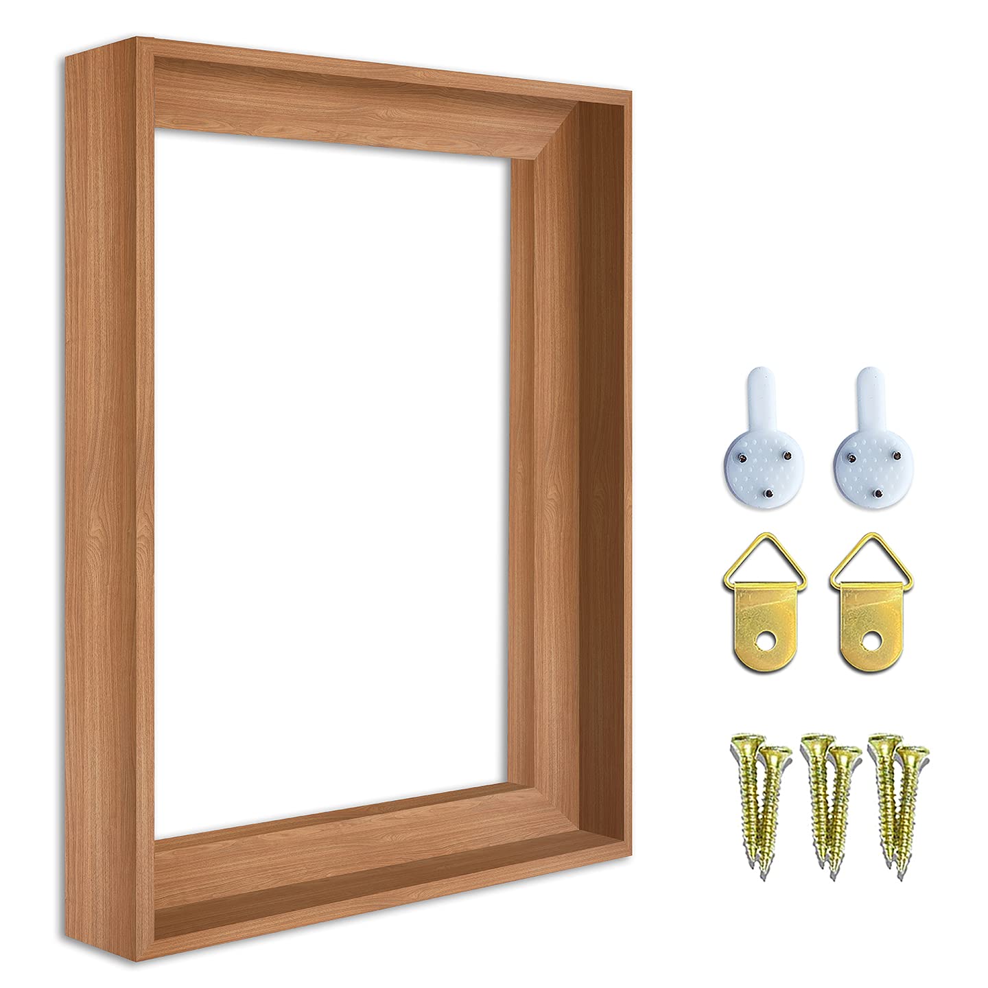 Texas Art Floater Frame For Finished Canvas 1.25 Inch Depth Custom Kit Stretched Picture Oil Paintings Artwork Floating Wall Dec