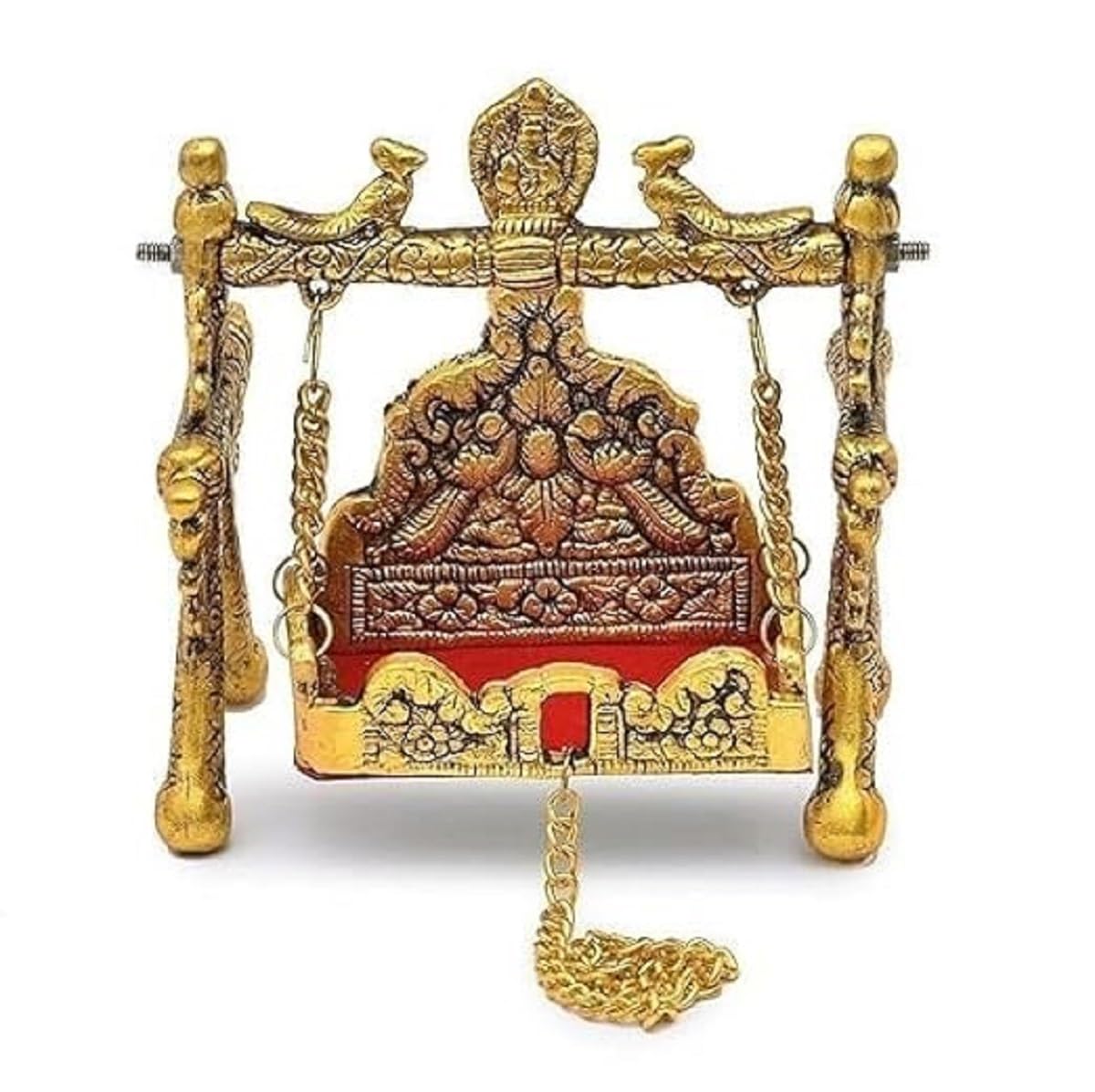 A&S Ventures Laddu Gopal Jhula/Bal Gopal/Kanha/Janmashtami Krishna Swing For Home Temple Mandir Pooja | Nand Gopal Palana | Hind