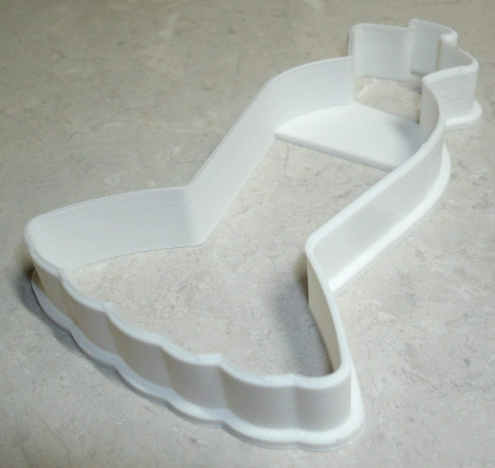 Mermaid Style Trumpet Wedding Dress Outline Cookie Cutter Made In Usa Pr2519