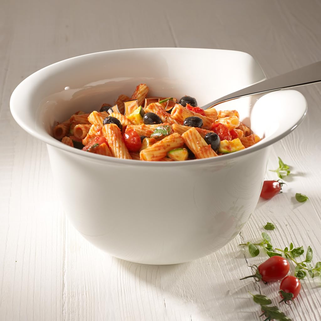 Villeroy & Boch Sereno Xxl Pasta Serving Spoon : Gift Boxed, 11.75 In, Stainless Steel 18/10