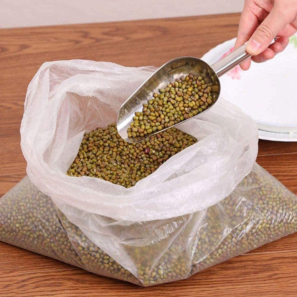 Cszlove Ice Tongs And Cszlove Stainless Steel Measuring Scoops, Serving Tongs Food Scoops Set For Sweet Candy Coffee Ice Bucket