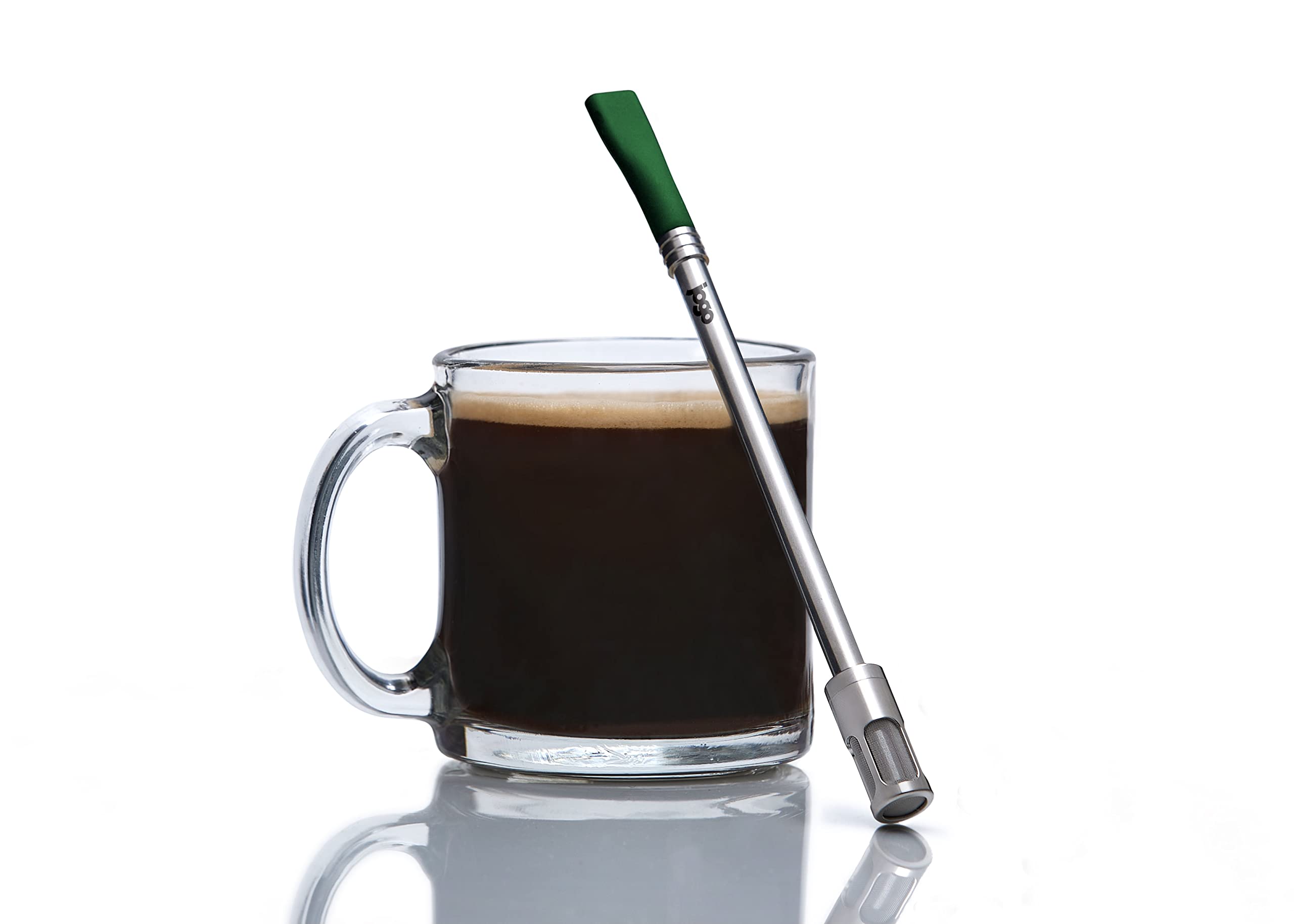 Jogo - Portable Coffee And Tea Brewing Straw - Reusable Coffee Maker Made Of Stainless Steel With Single Serve Strainer - Filter