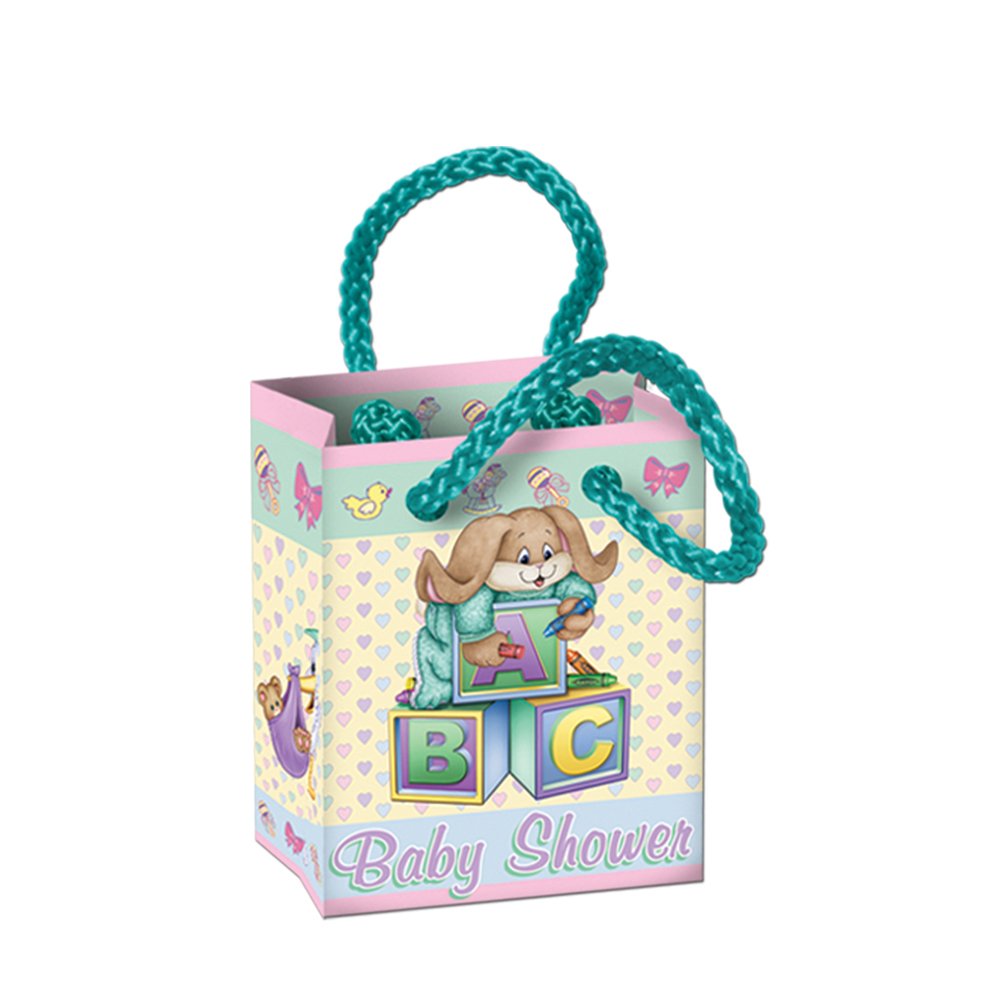 Baby Shower Mini Favor Bags Cuddle Time 2.5 x 3.25 4 bags per Pack