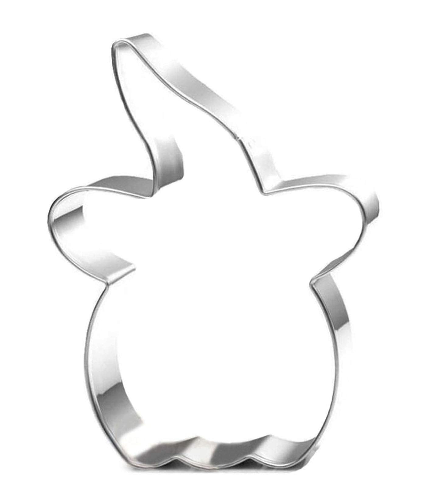 Wjsyshop Pumpkin With Witch'S Hat Cookie Cutter For Halloween Stainless Steel