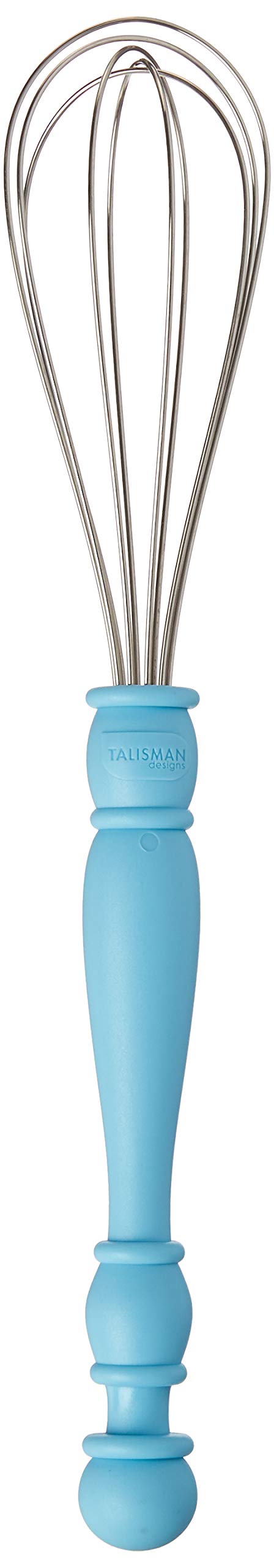 Talisman Designs Kitchen Prep Balloon Whisk Vintage Inspired Collection, 12-Inches, Blue