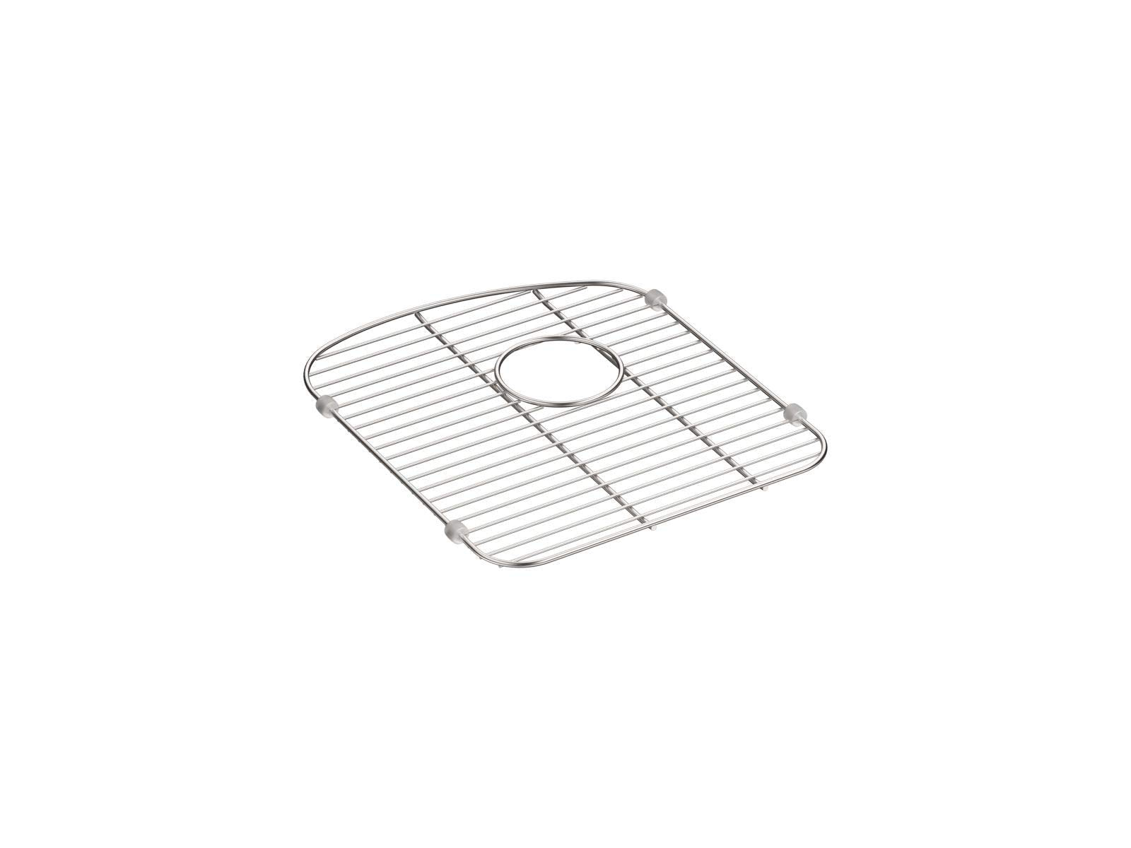 Kohler 5182-St Smart Divide Stainless Steel Sink Rack, 13-1/2'' X 15-3/8'',