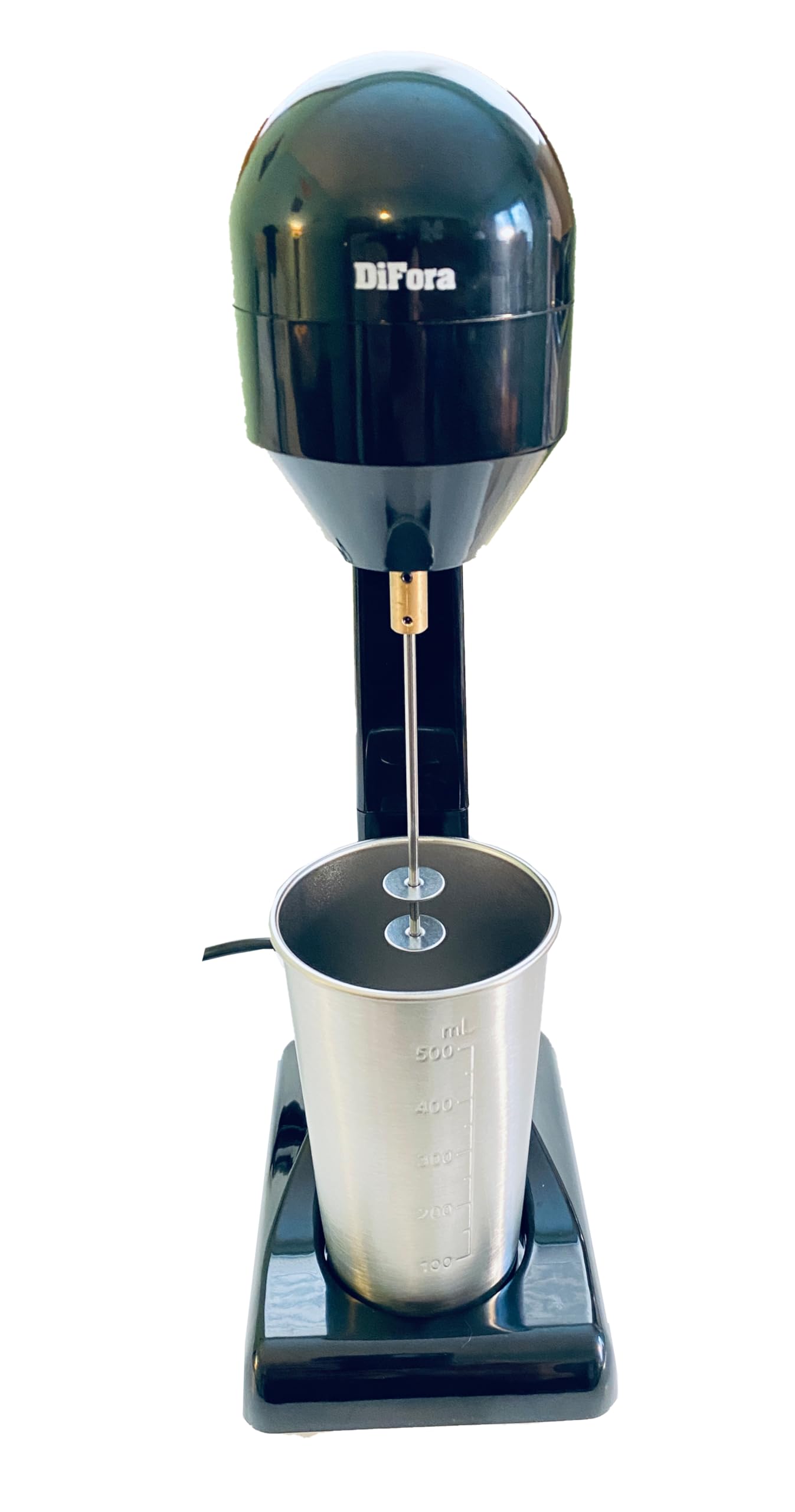 Difora Stand Milk Frother, Frappe Maker, Milk shakes, Matcha Tea Latte, Super 100W Power, 2 Speeds, and is Always Sitting on the