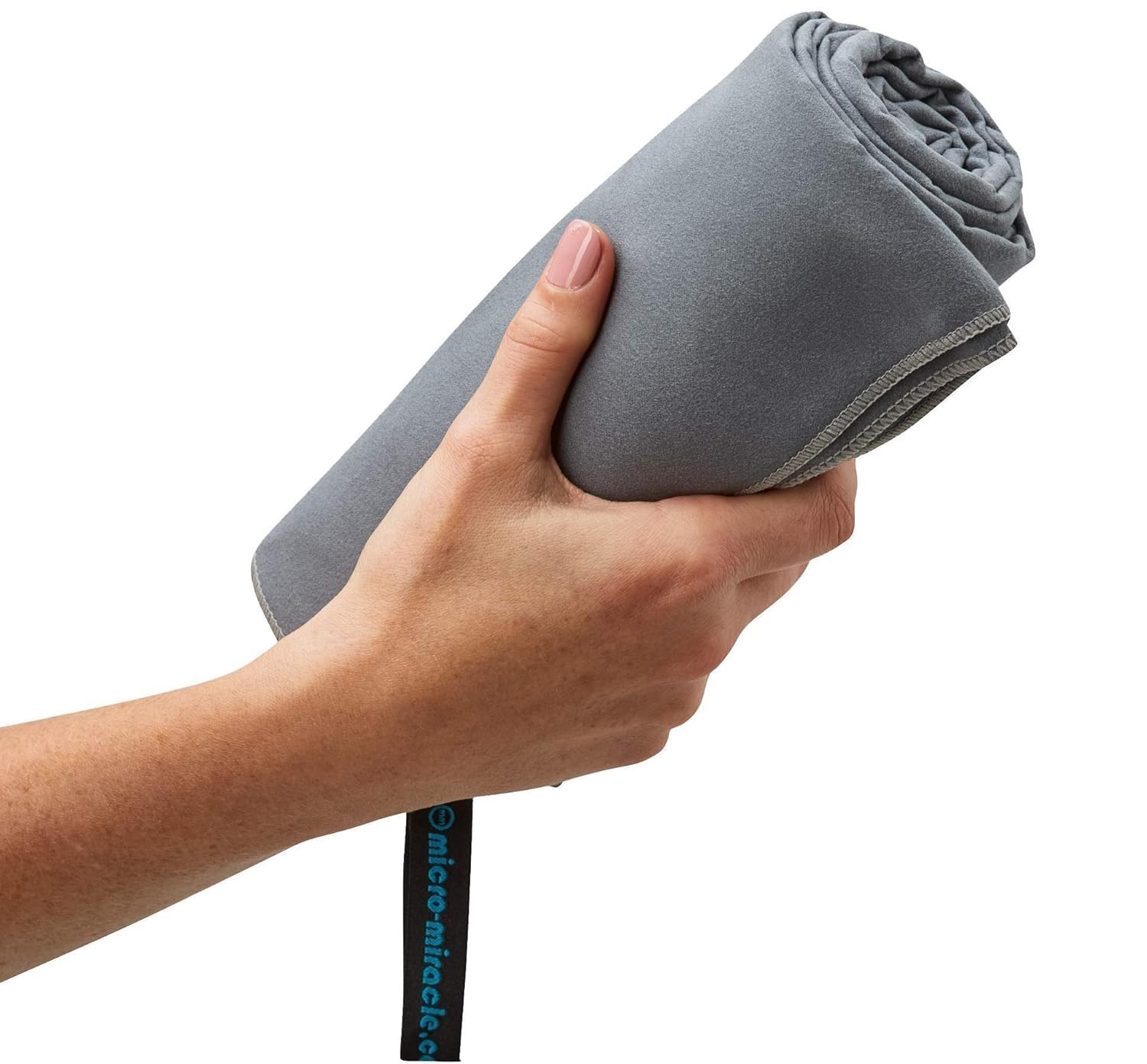 micro-miracle XL - 2 Quick Dry Microfiber Towels  60x30 in + 22x14 in  13 Colors  Soft and Lightweight for Travel  Backpacking  Camping  RV  Beach and Gym/Fast Dry  No Smell  Compact + Pouch