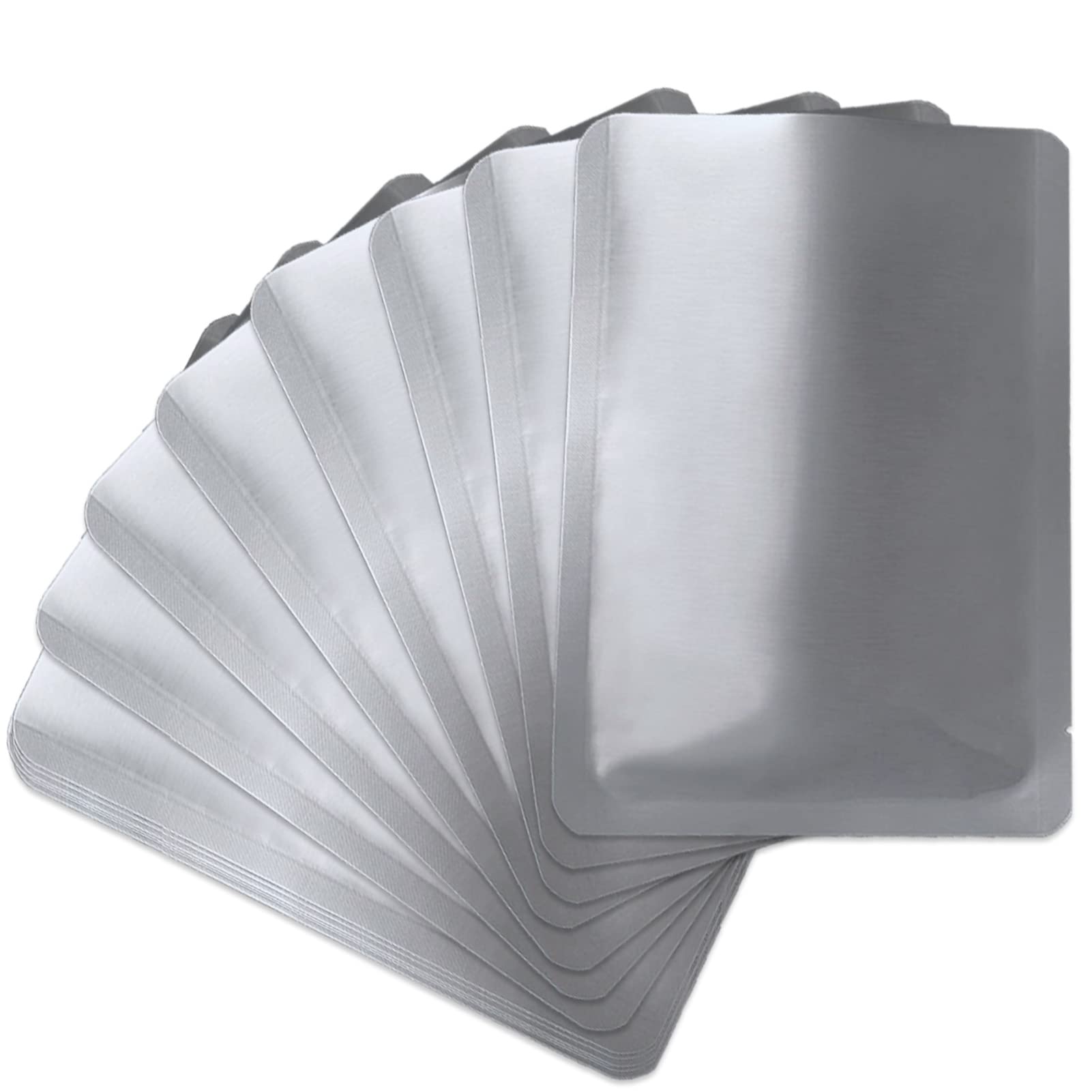 50 PCS 2/3 Gallon Mylar bags for food storage, Heat Sealable Bags Storage Bags for Food, Coffee Beans, tea, grains, etc.(8.6 x 1