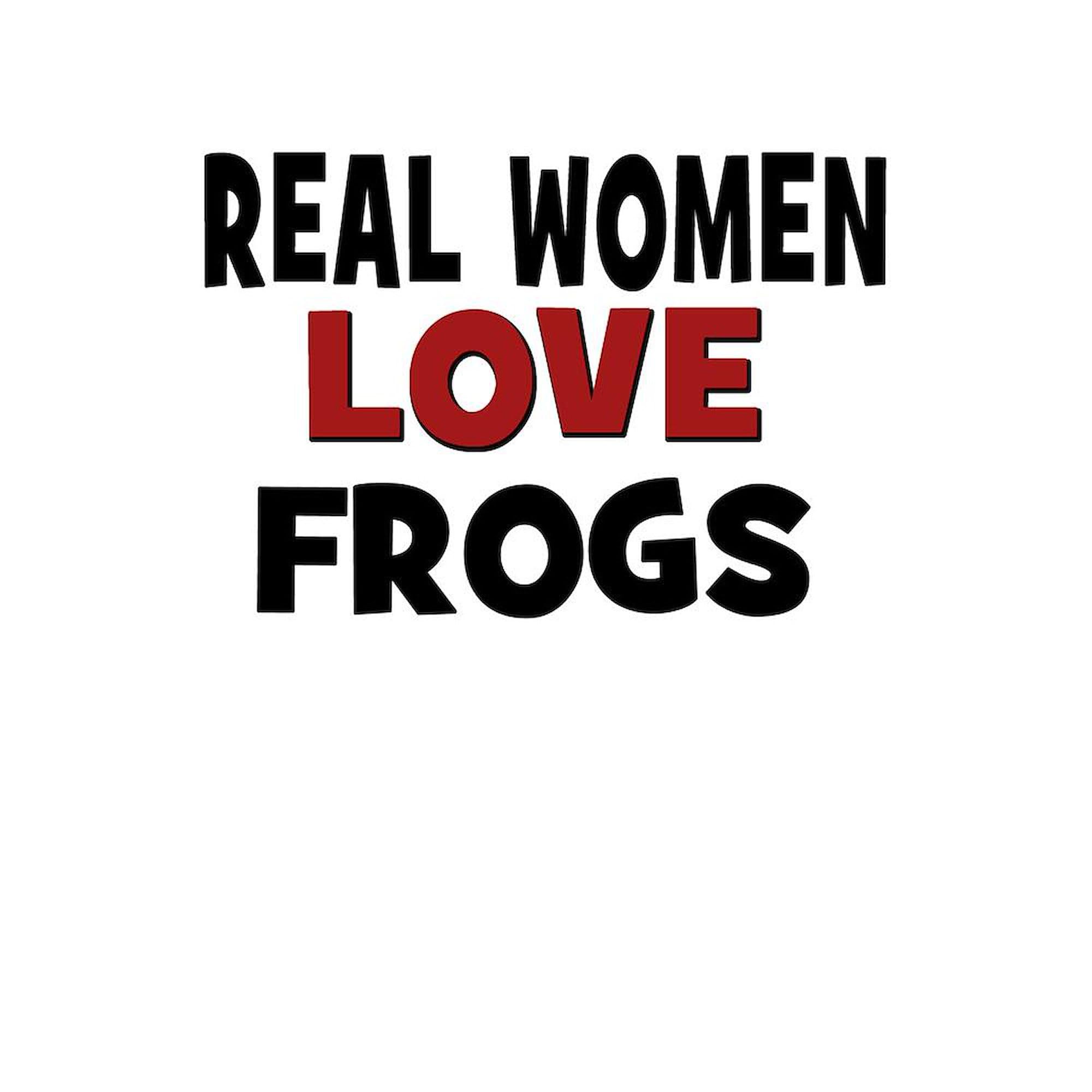 CafePress Real Women Love Frogs Mug 11 oz (325 ml) Ceramic Coffee Mug