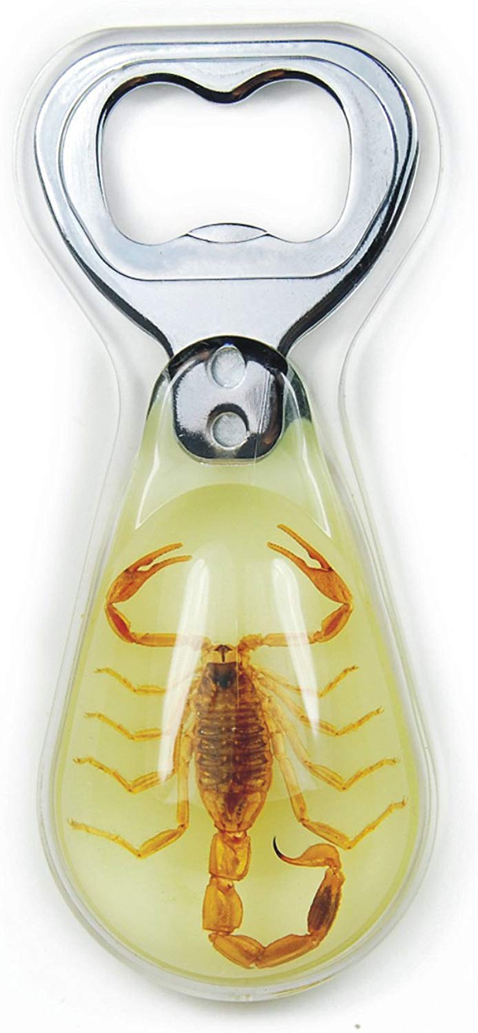 REALBUG Golden Scorpion Bottle Opener with Magnet