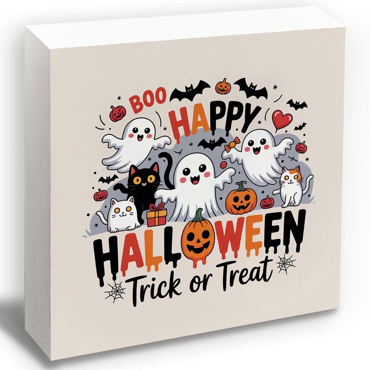 Funny Fall Thanksgiving Desk Decor, Thanksgiving Decoration for Home, Thanksgiving Sign, Let Our Lives Be Full Of Thanks And Giv