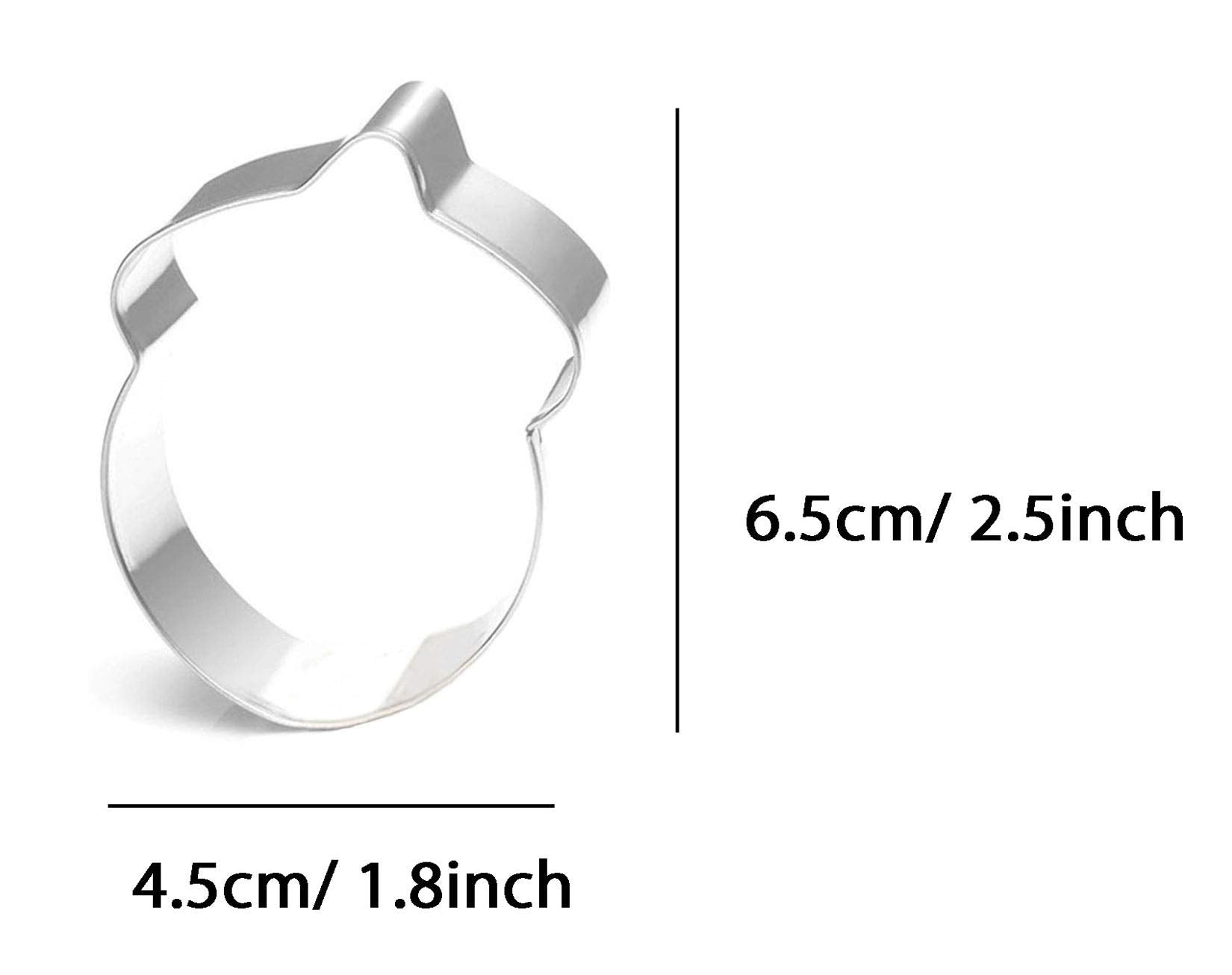 Wjsyshop Strawberry Cookie Cutter Stainless Steel