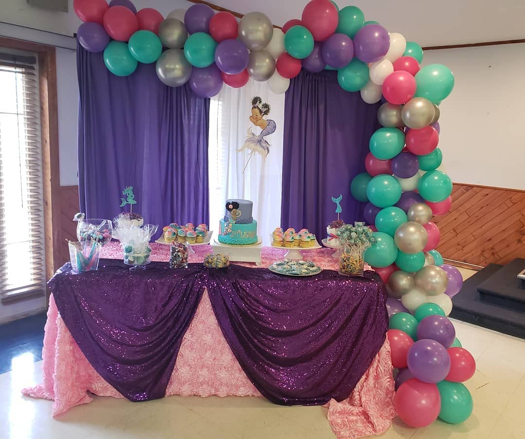 Queendream Sequin Tablecloth 60X102 Purple Tablecloth Glitter Party Table Cloth Overlay For Wedding Birthday Decorations