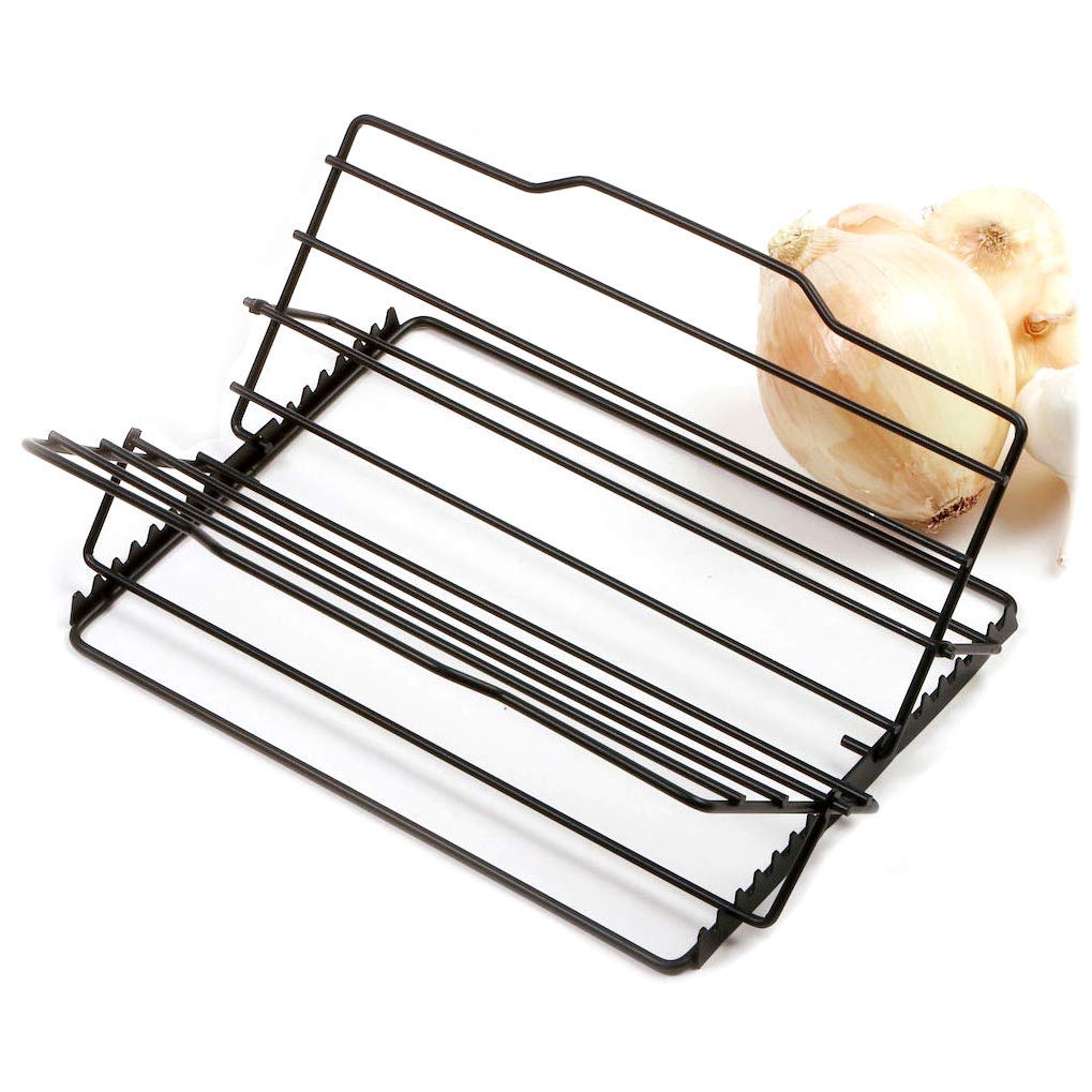 Norpro Nonstick Adjustable Roasting Rack Heavy Duty | Adjust To 7 Positions | 2-Count
