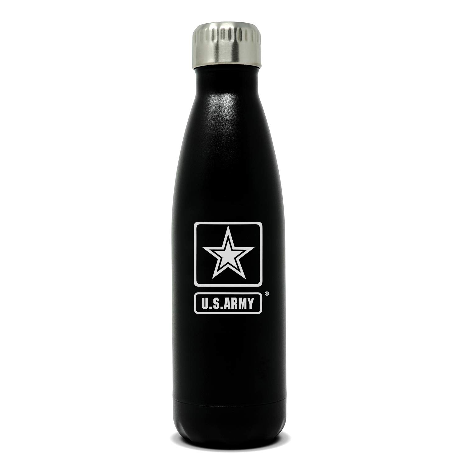 Us Army 17Oz Double Wall Vacuum Insulated Stainless Steel Soldier Water Bottle - Perfect For Pt And Outdoor Sports Like Hiking C