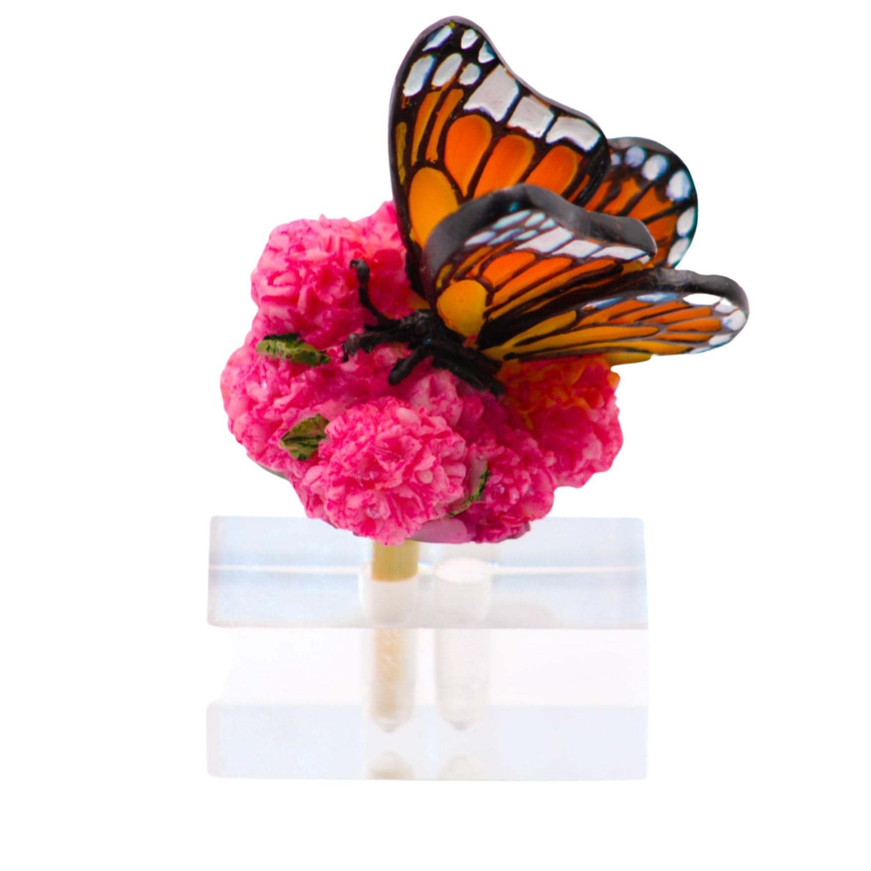 Toppers Unique Interchangeable Decorations For Kitchen Paper Towel Stand (3 Summer Tops Sunflowers, Watermelon, Butterfly)