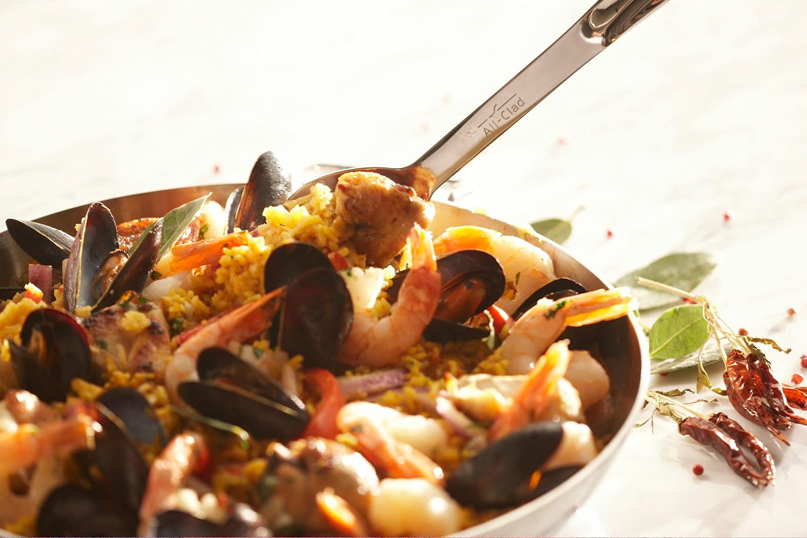 All-Clad T231 Stainless Steel Cook Serving Fork, Silver