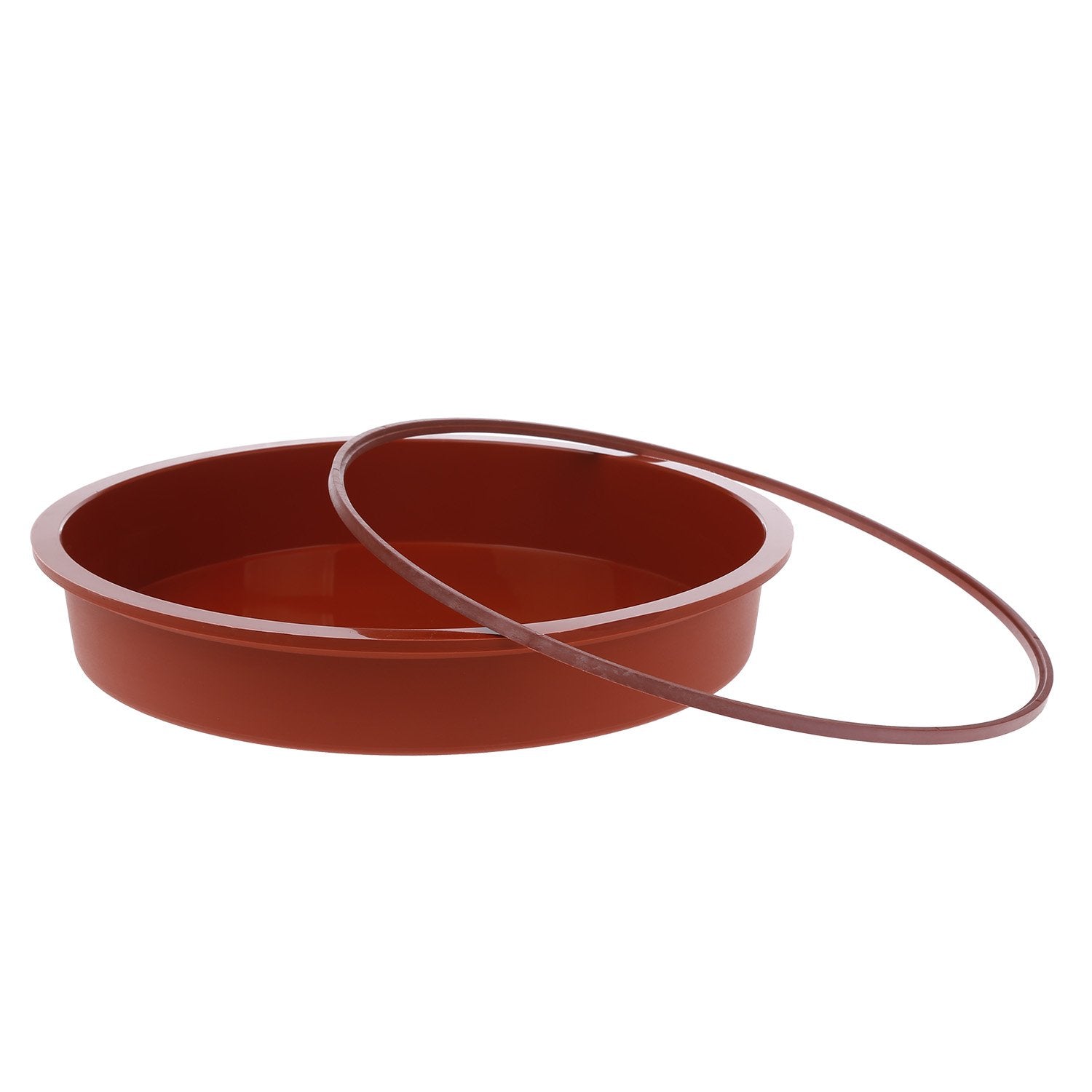 Silikomart Classic Round Mould, Orange, 260Mm