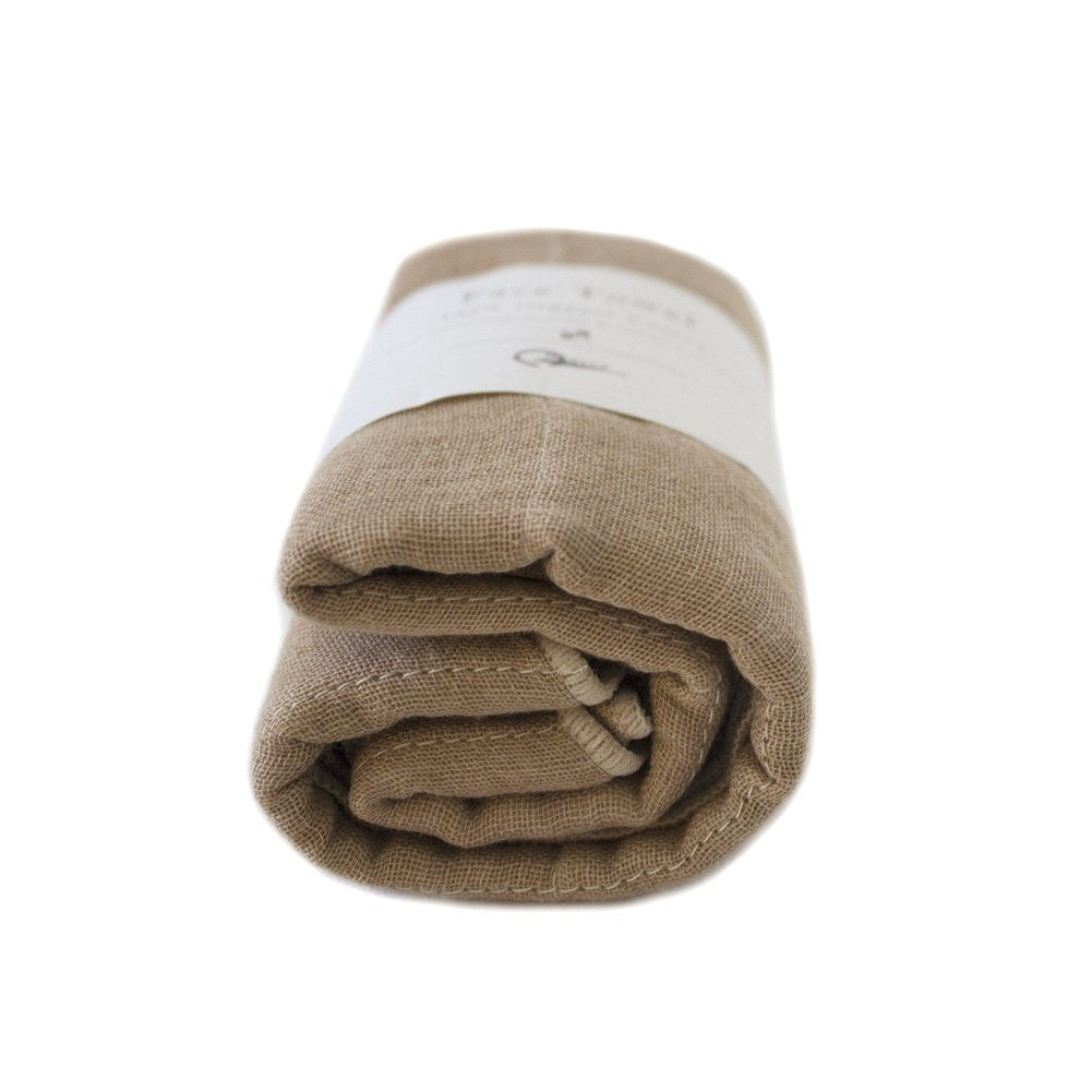 Ippinka Nawrap Organic Cotton Hand Towel, Brown